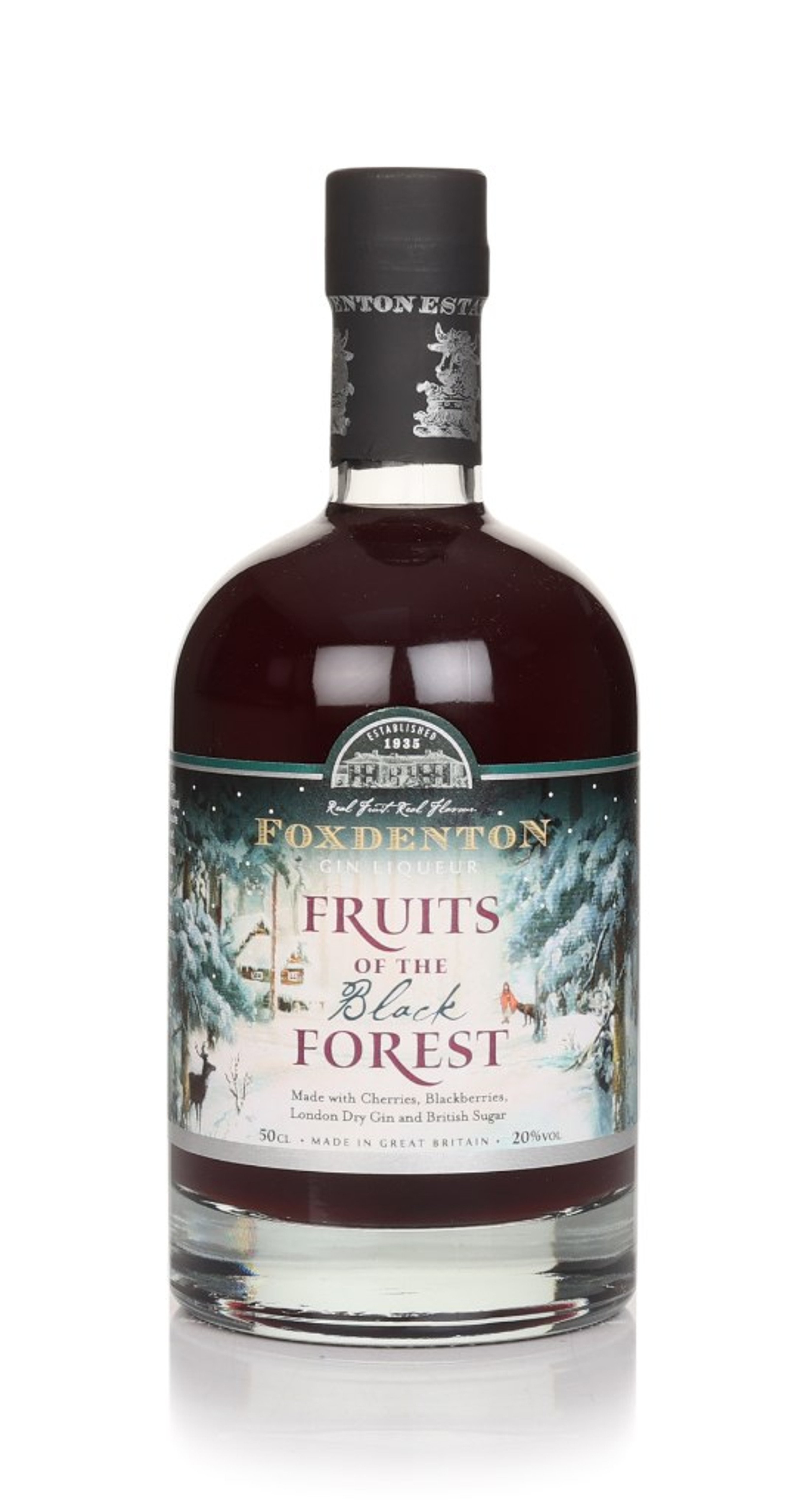 Foxdenton Fruits of the Black Forest Gin Liqueur 50cl