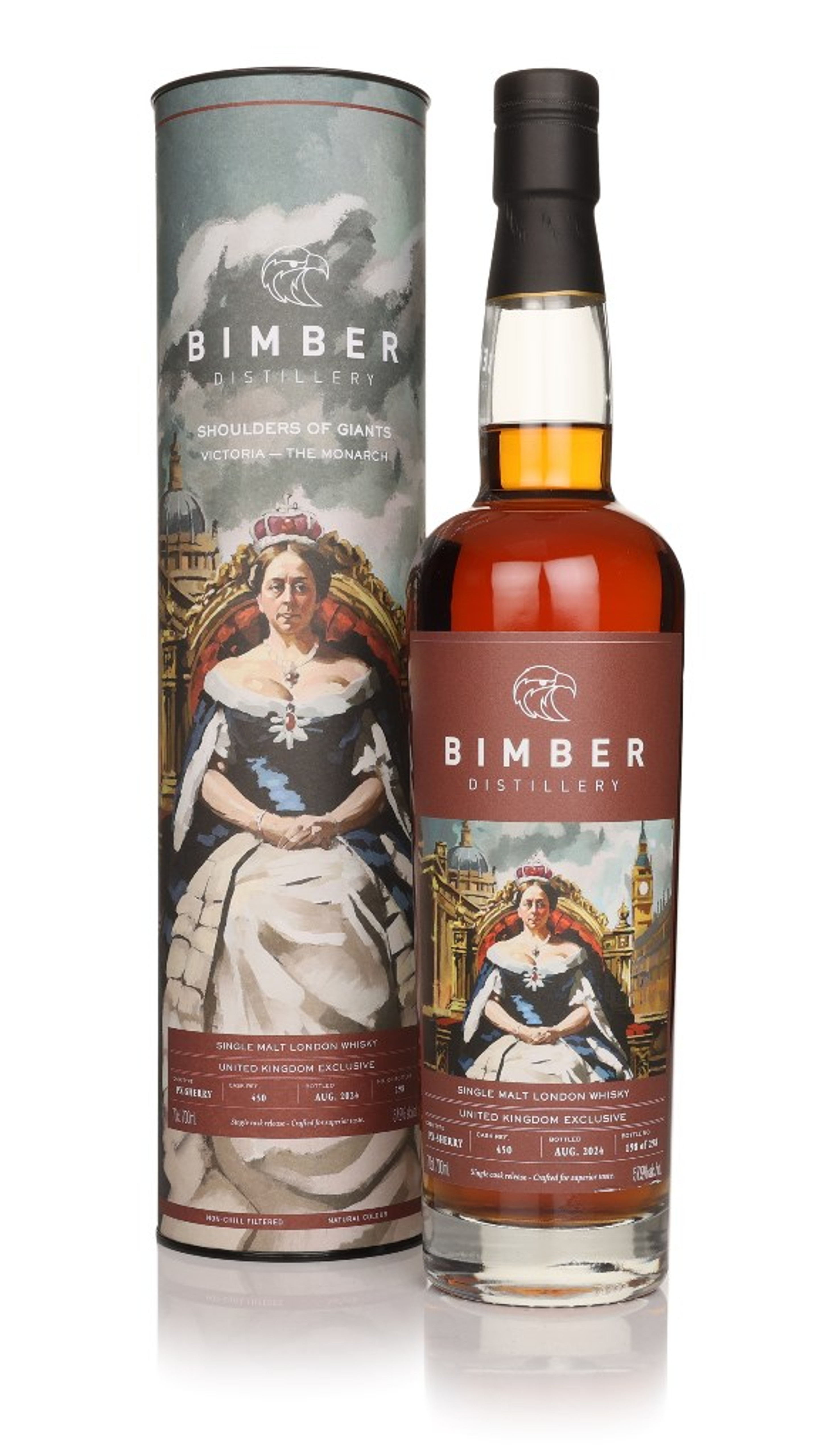 Bimber Shoulders of Giants - Victoria The Monarch 70cl