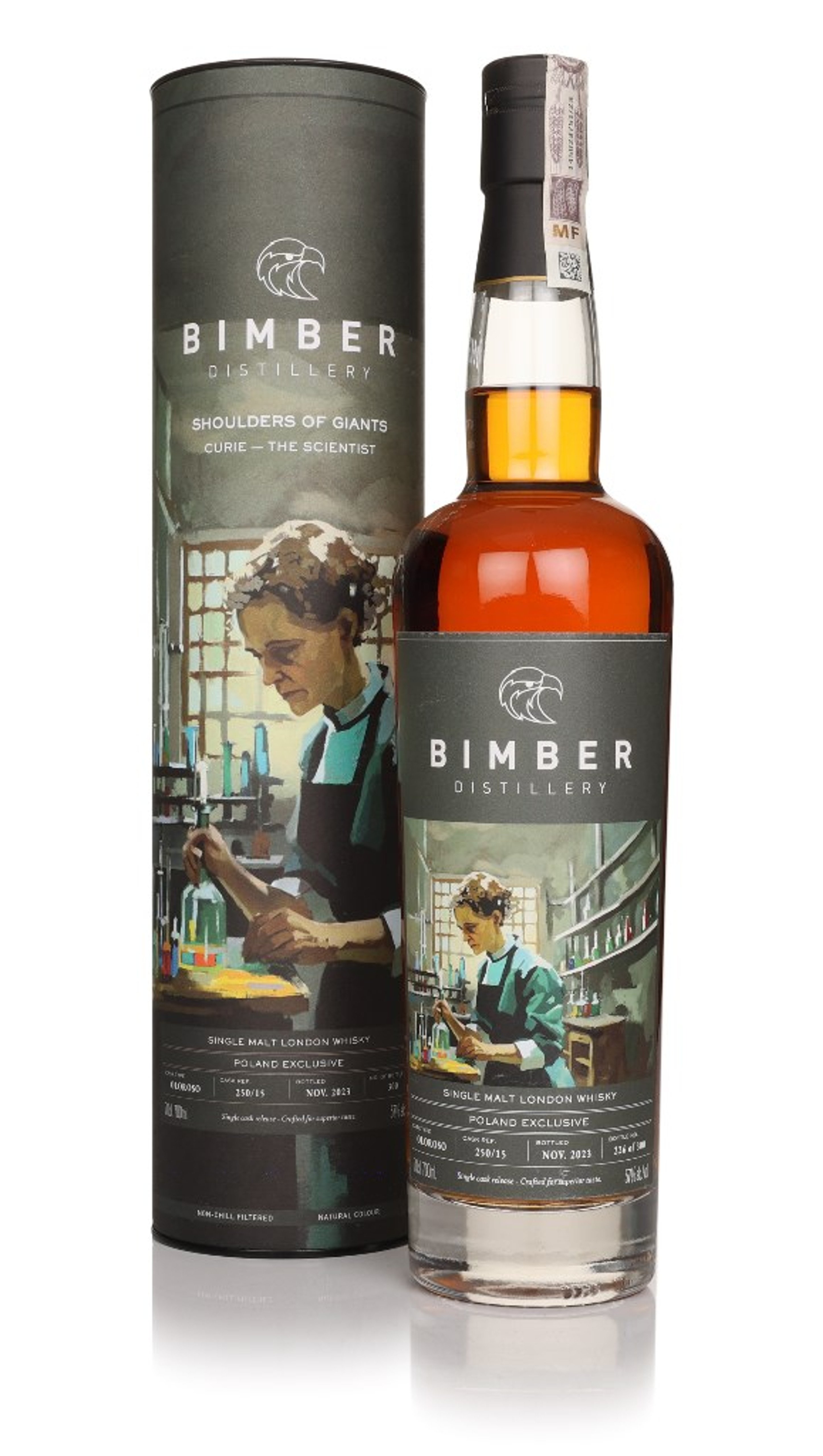 Bimber Shoulders of Giants - Curie The Scientist 70cl