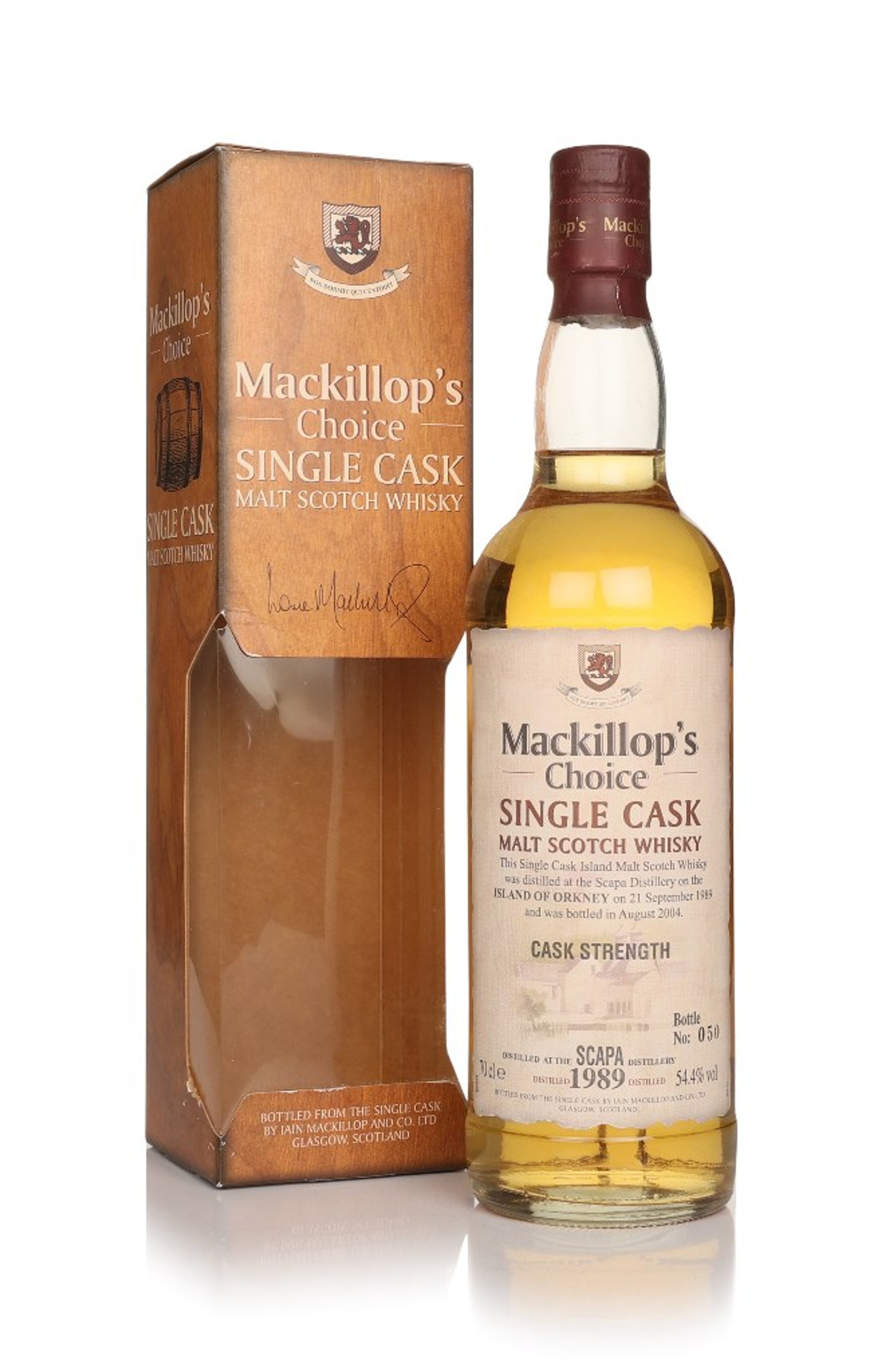Scapa 14 Year Old 1989 - Mackillop's Choice 70cl