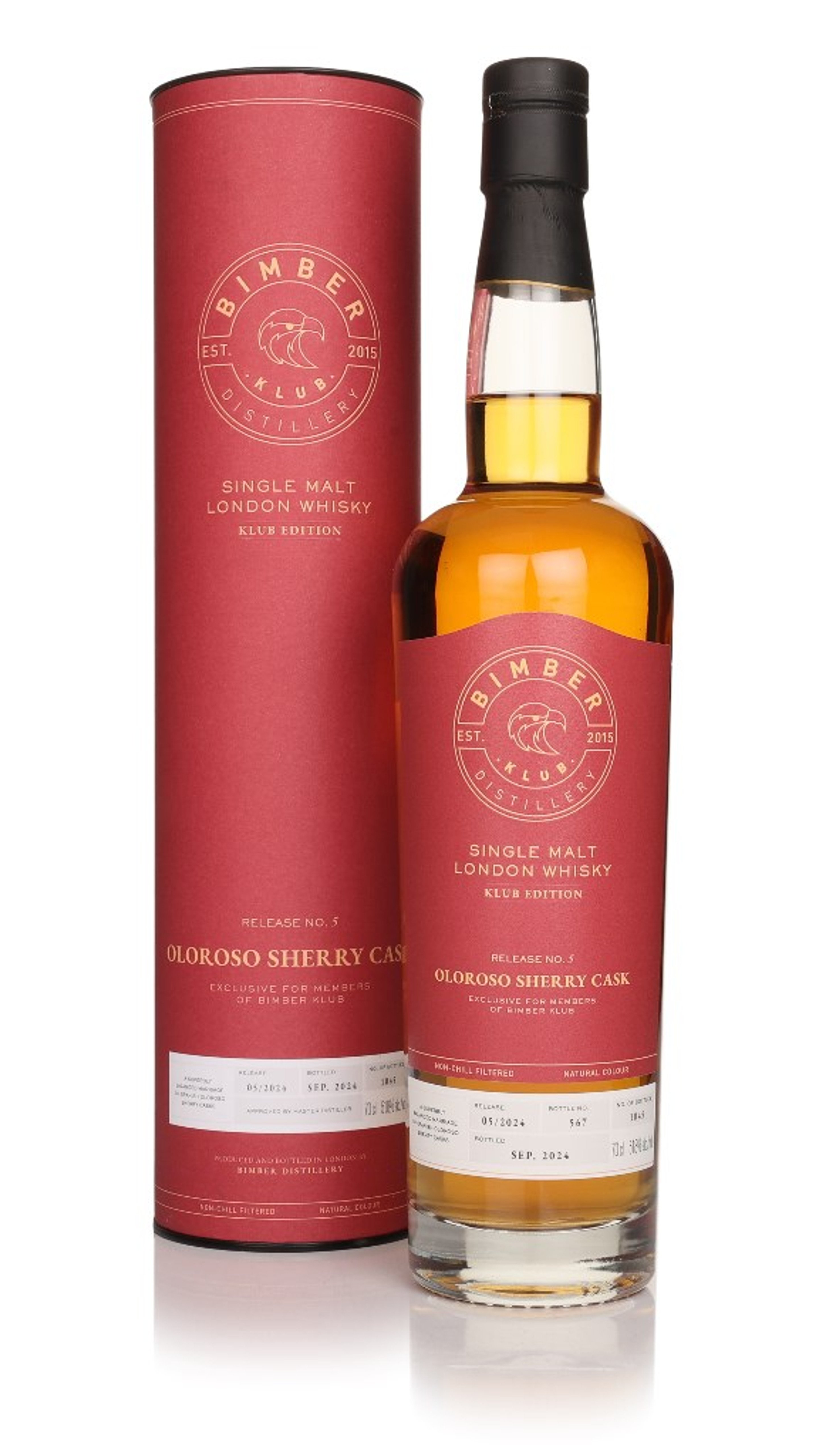 Bimber Klub Edition Release No.5 - Oloroso Sherry Cask 70cl
