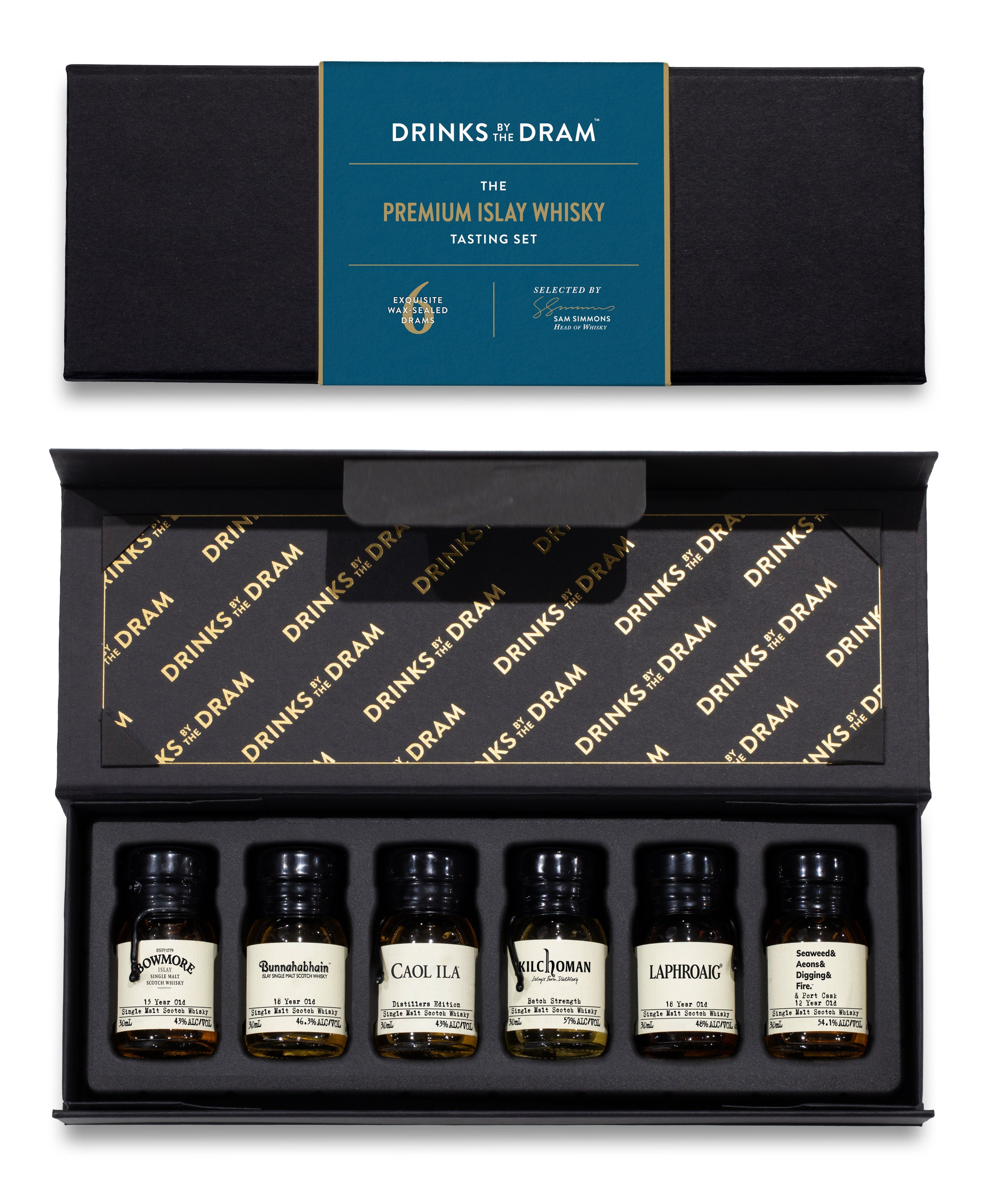 The Premium Islay Whisky 6 Dram Tasting Set 18cl