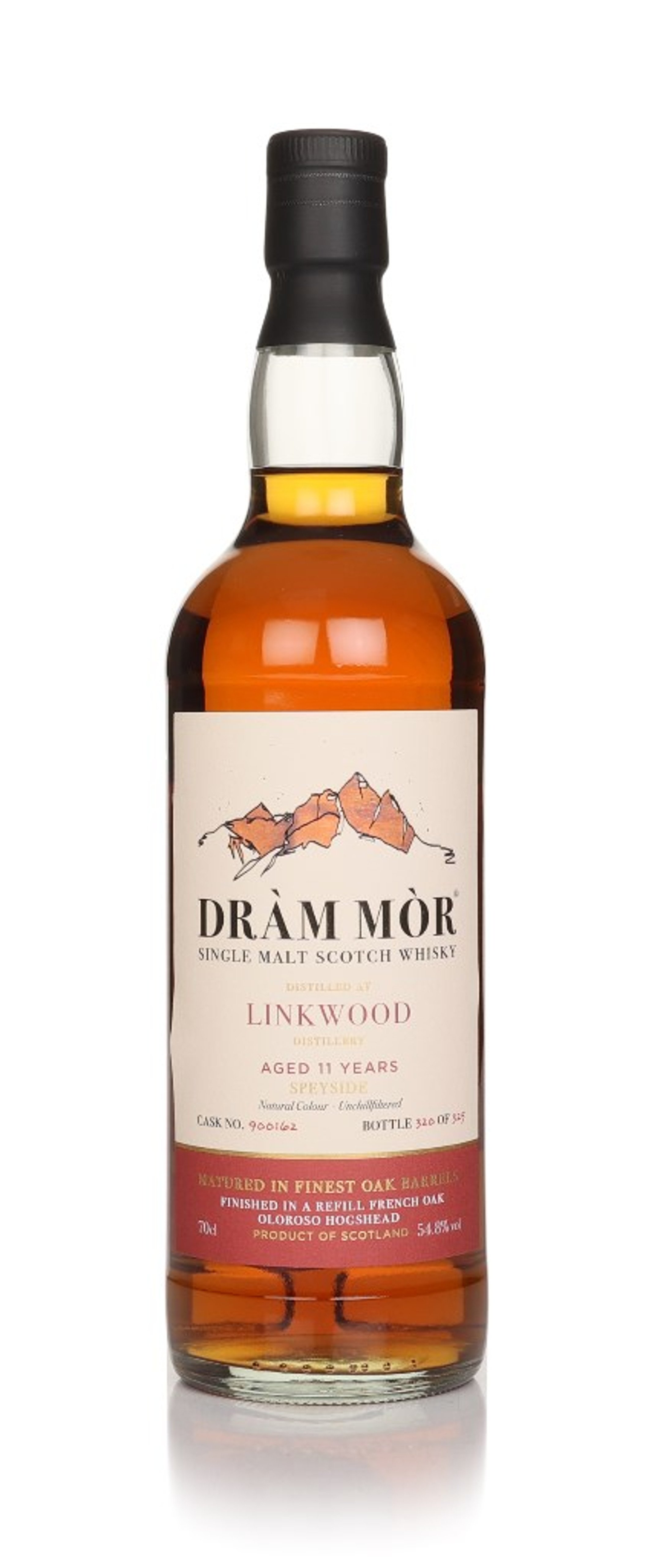 Linkwood 11 Year Old (cask 900162) - Dràm Mòr 70cl