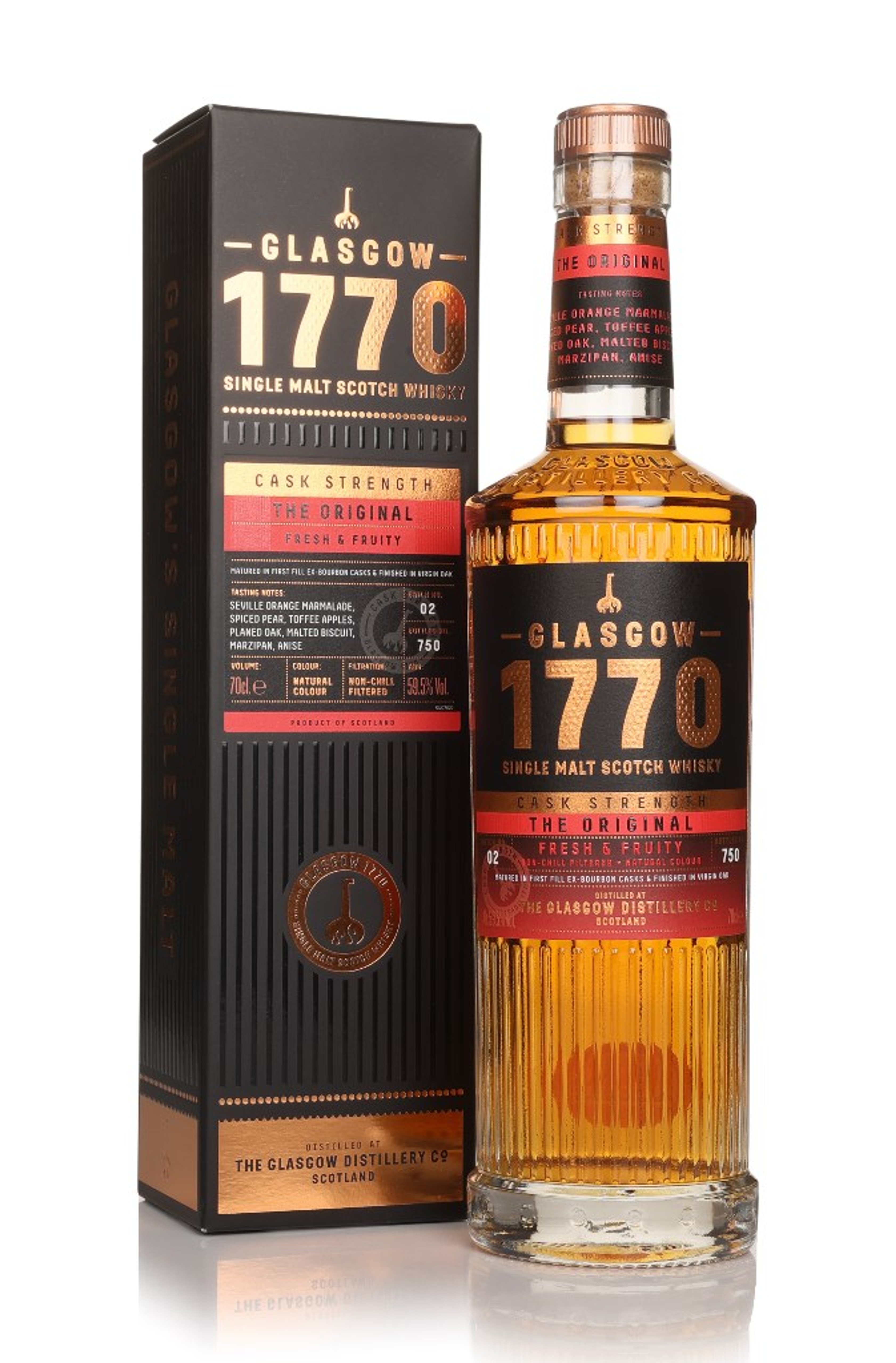 Glasgow 1770 Original Cask Strength Batch 02 70cl