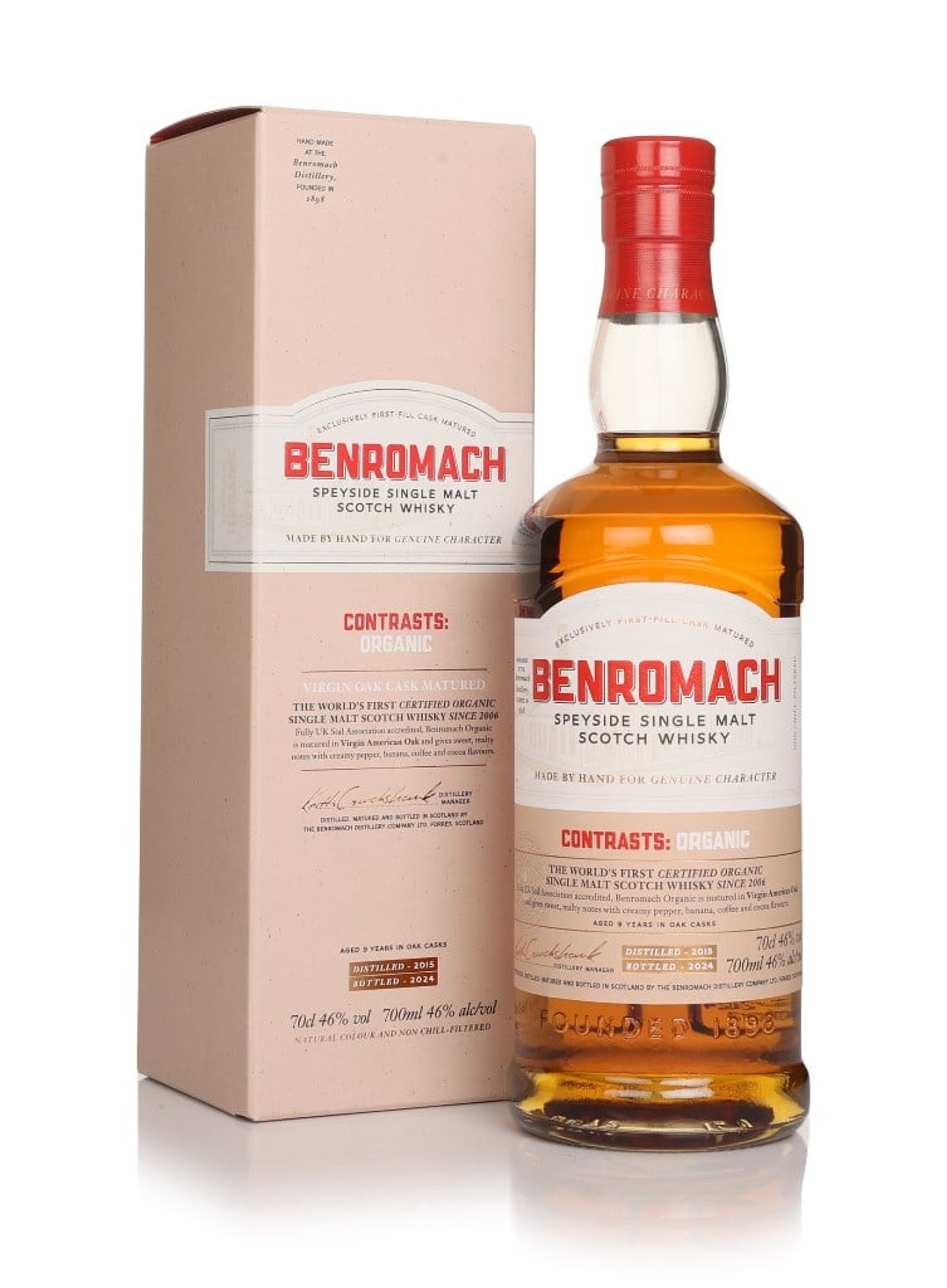 Benromach Contrasts Organic 2015 70cl
