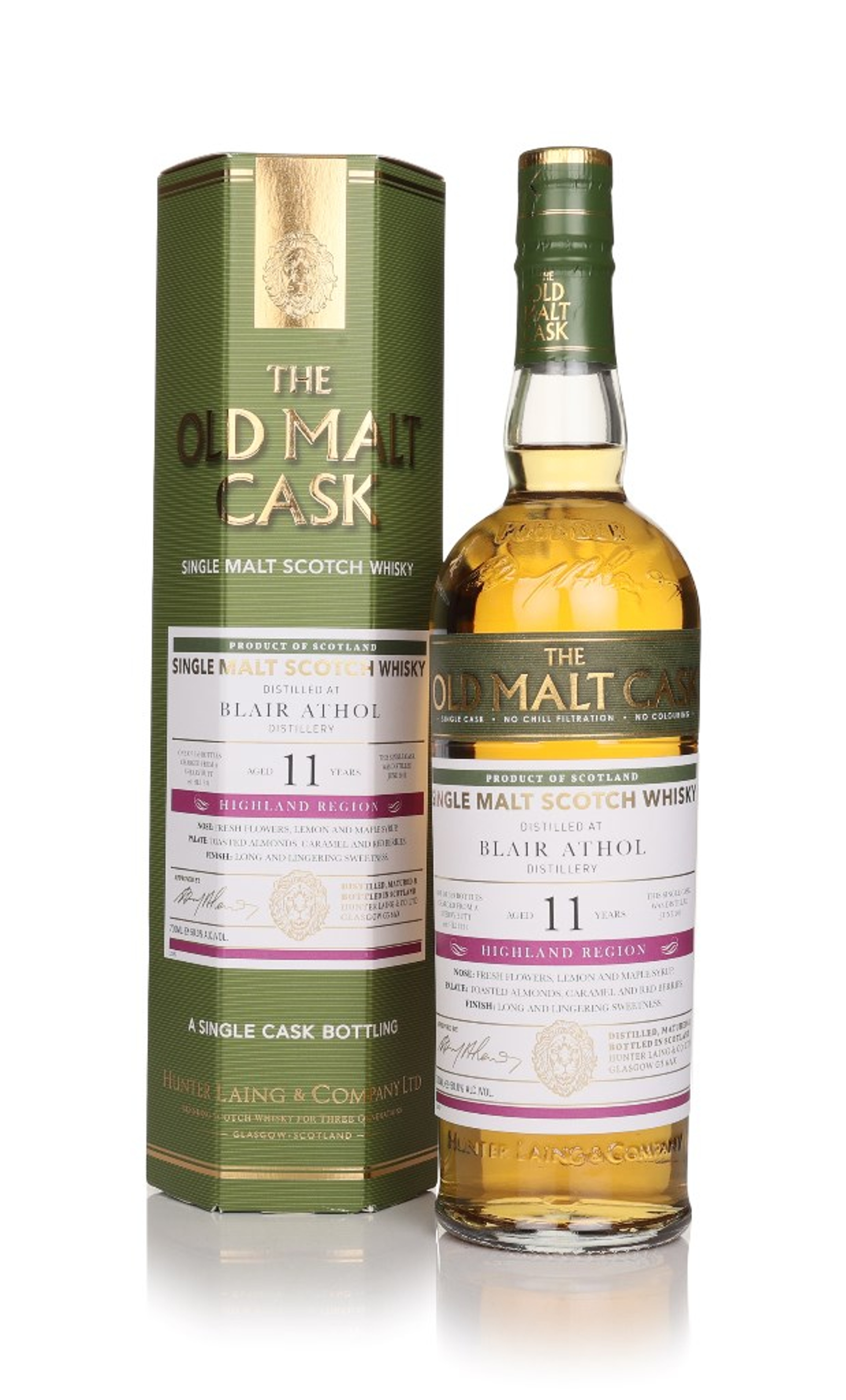 Blair Athol 11 Year Old 2011 (cask 21331) - Old Malt Cask (Hunter Laing) 70cl