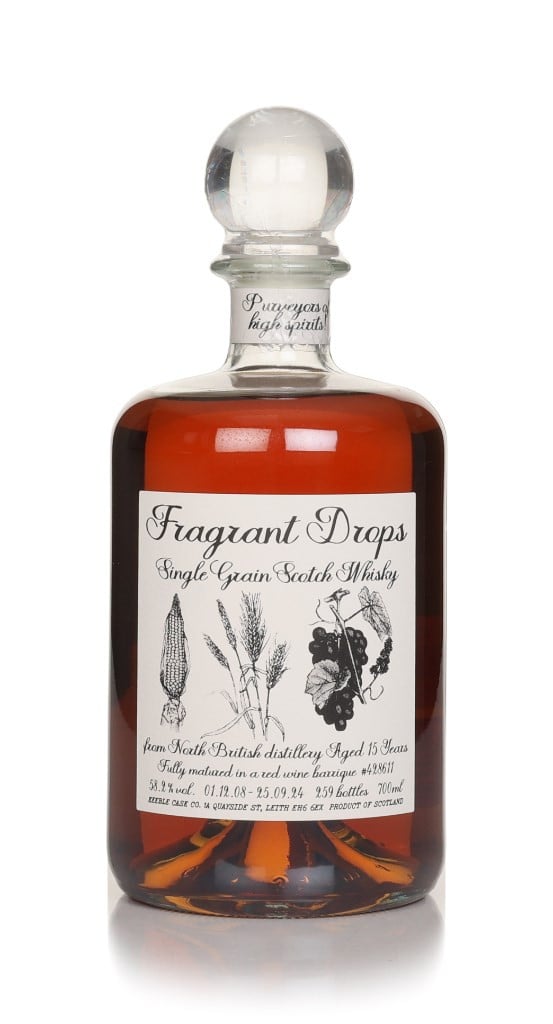 North British 15 Year Old 2008 Red Wine Barrigue (cask 428611) - Fragrant Drops (Keeble Cask Company) 70cl