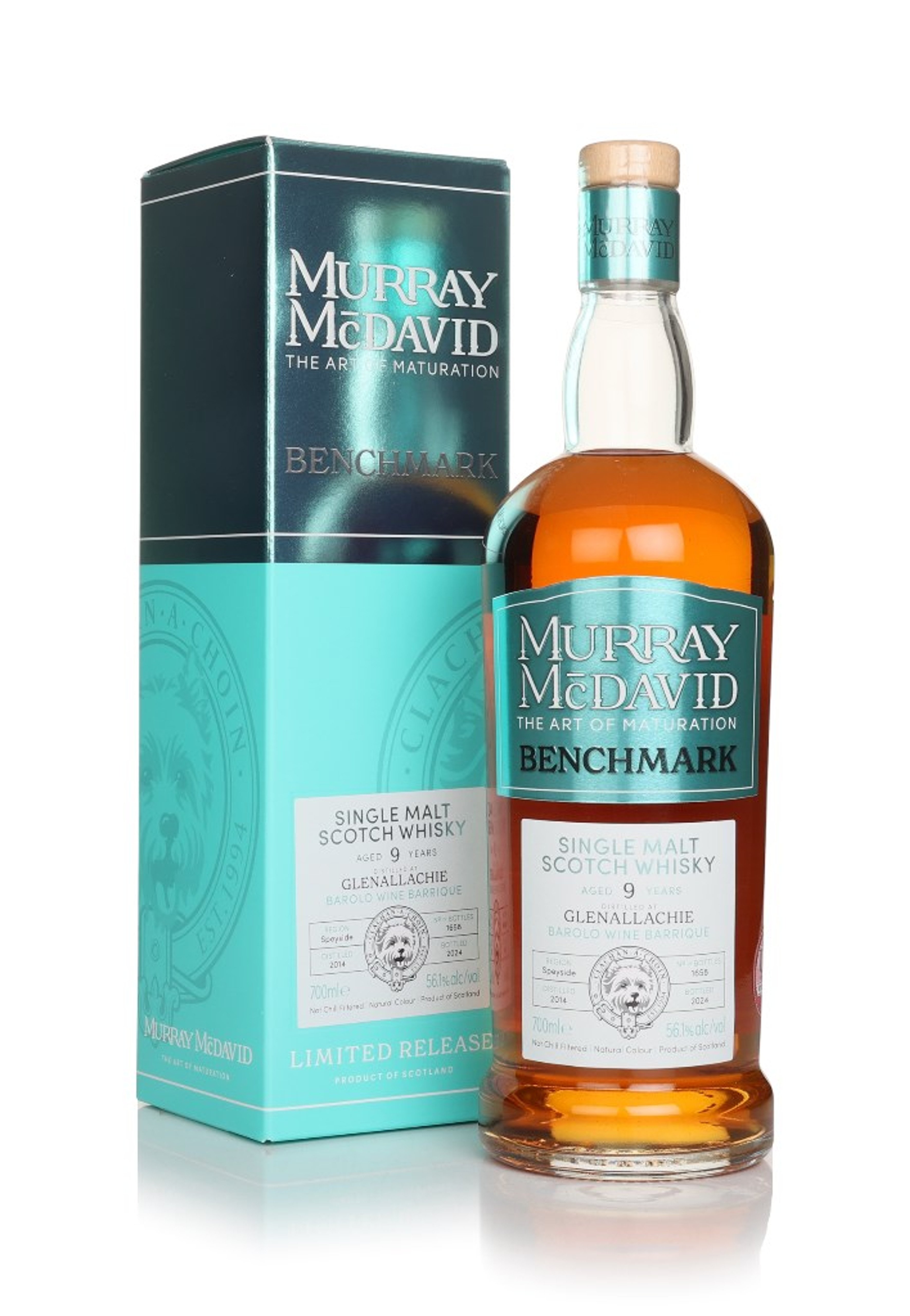 Glenallachie 9 Year Old 2014 - Benchmark (Murray McDavid) (56.1%) 70cl
