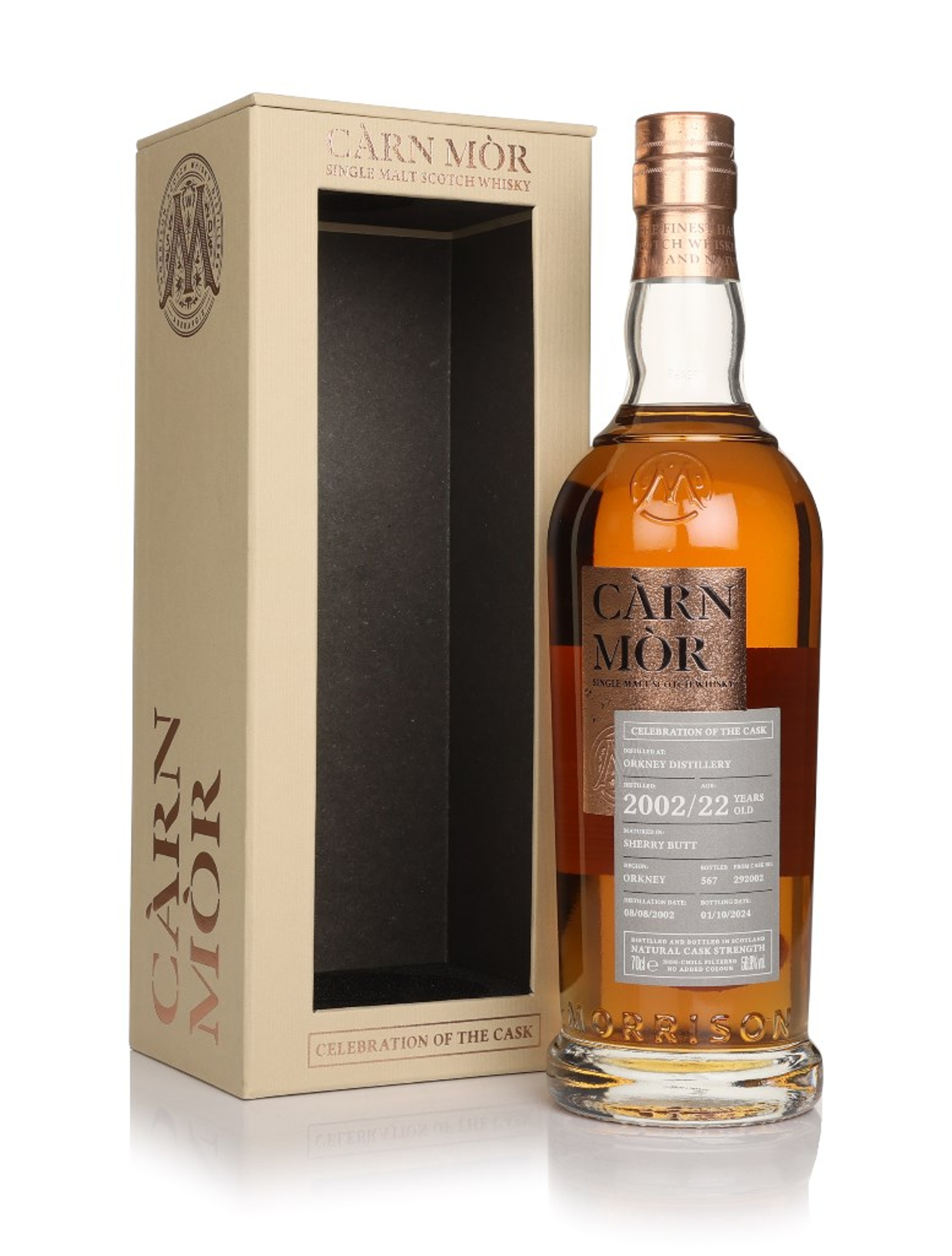 Orkney 22 Year Old 2002 (cask 292002) - Celebration of the Cask (Càrn Mòr) 70cl