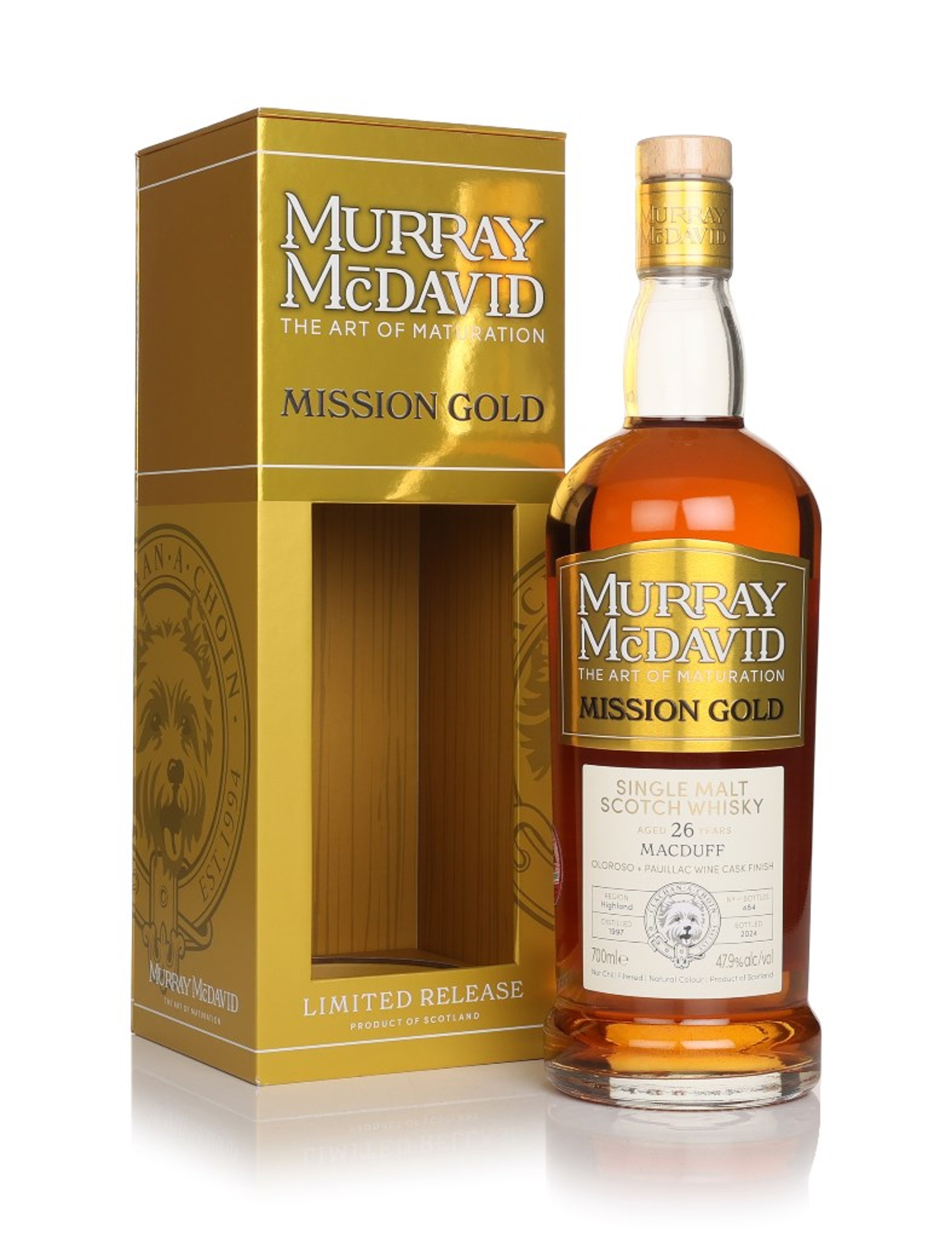 Macduff 26 Year Old 1997 - Mission Gold (Murray McDavid) 70cl