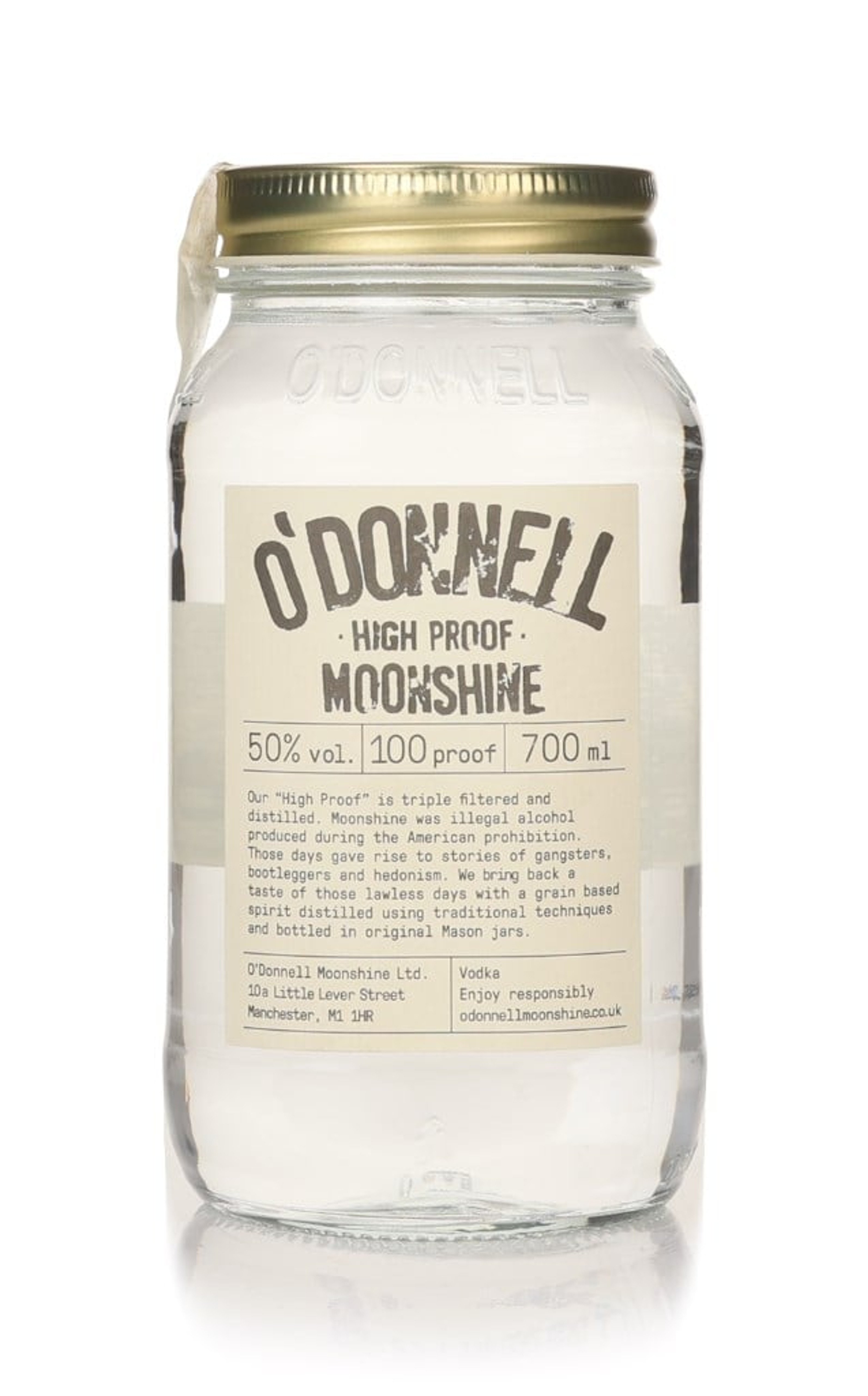 O'Donnell High Proof Moonshine 70cl