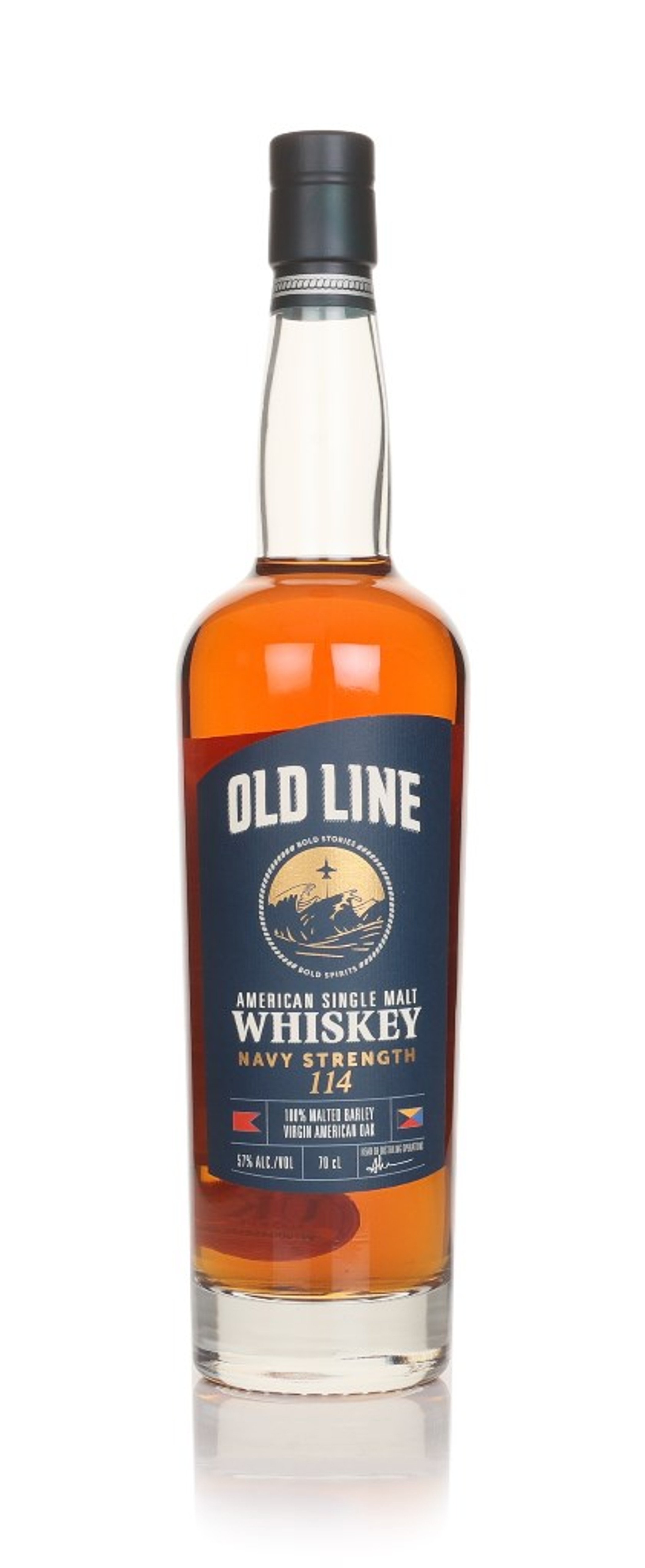 Old Line Navy Strength American Single Malt 70cl