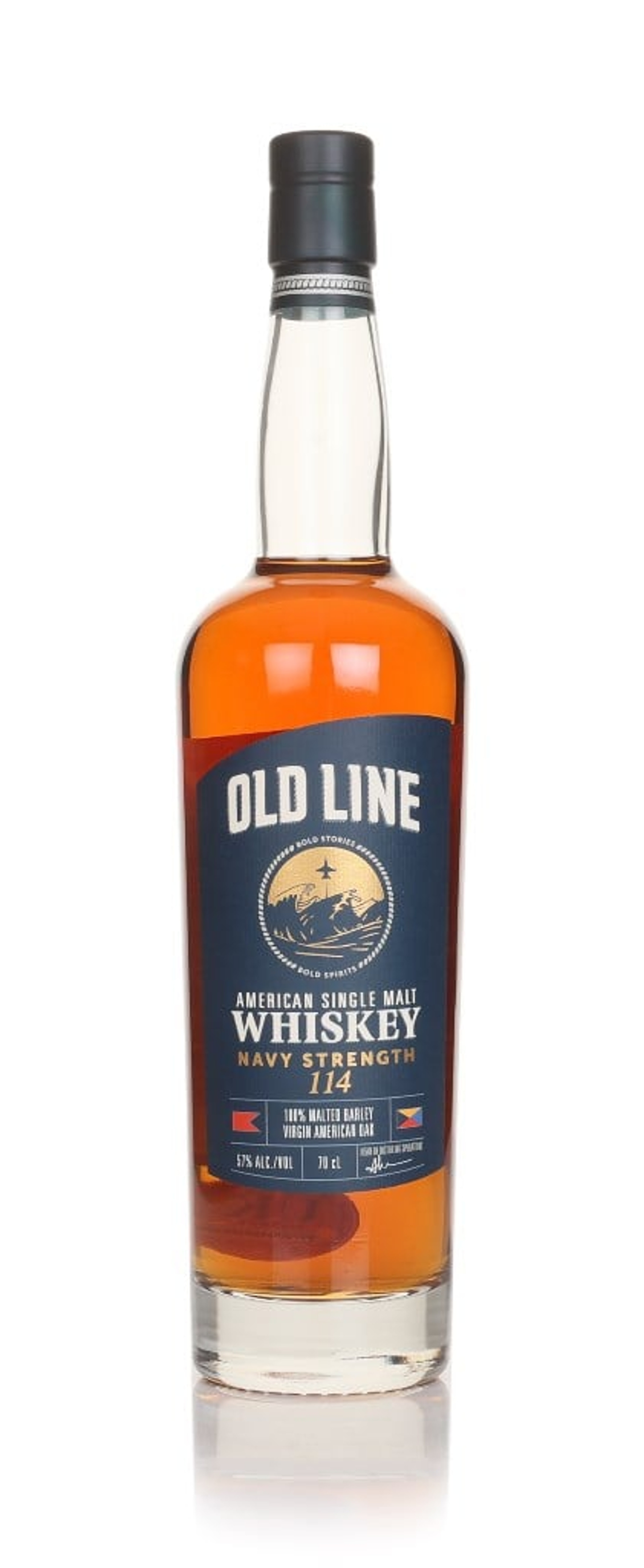 Old Line Navy Strength American Single Malt 70cl