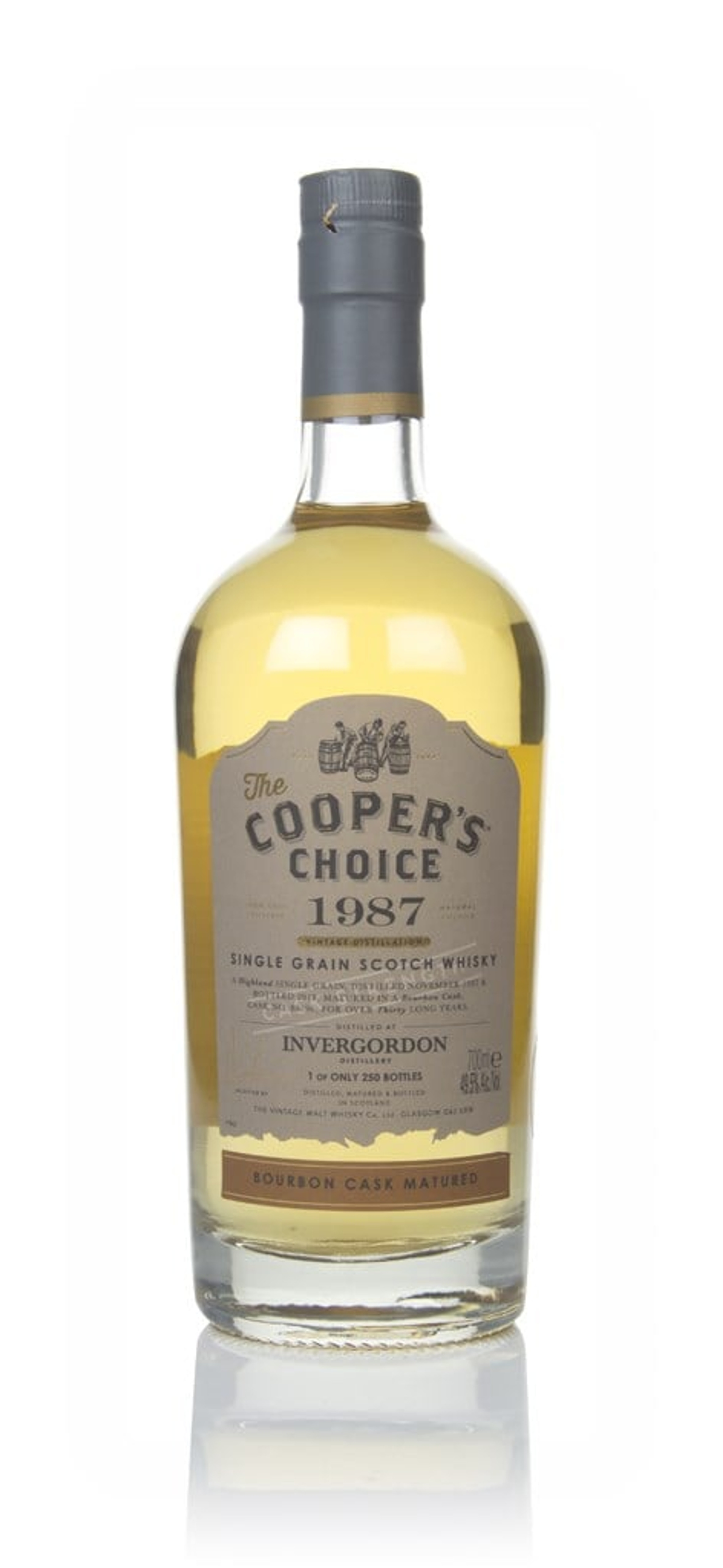 Invergordon 30 Year Old 1987 (cask 88796) - The Cooper's Choice (The Vintage Malt Whisky Co.) 70cl