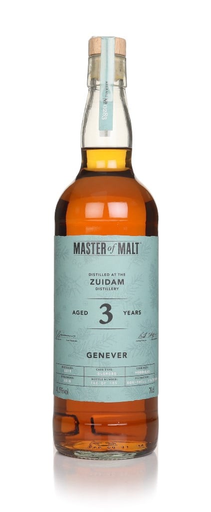 Zuidam 3 Year Old Genever 2015 (Master of Malt) 70cl
