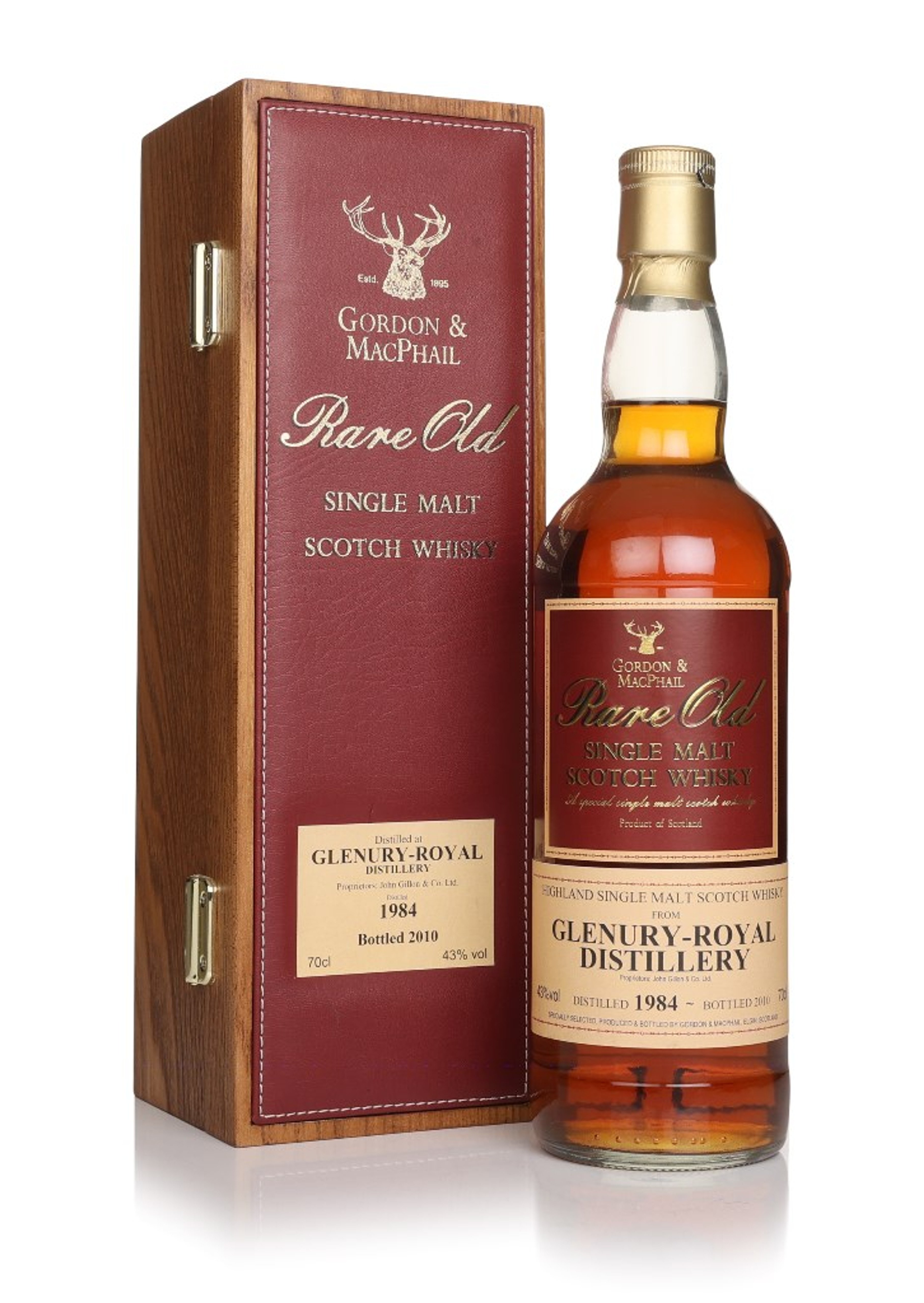 Glenury Royal 1984 (bottled 2010) - Rare Old (Gordon & MacPhail) 70cl