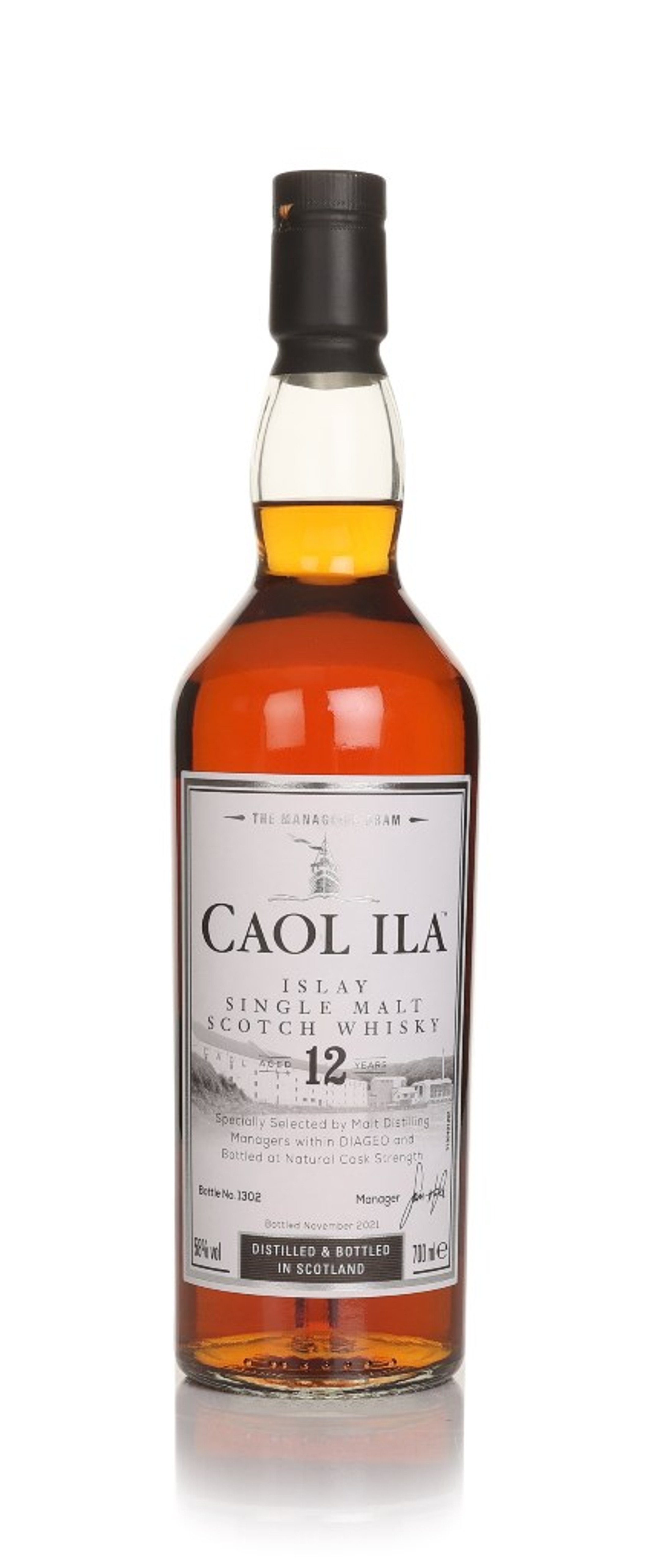Caol Ila 12 Year Old - The Manager's Dram 2021 70cl