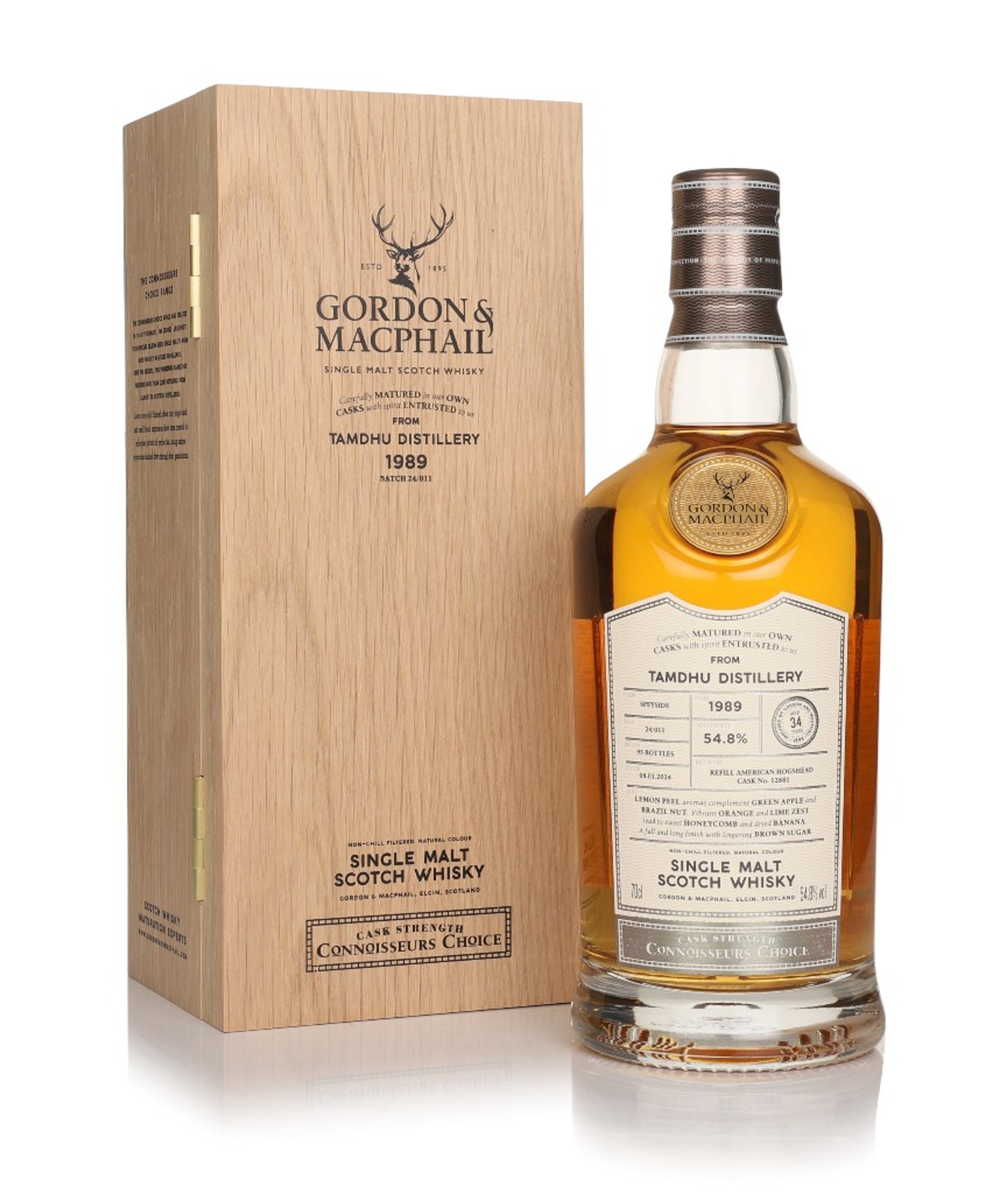 Tamdhu 34 Year Old 1989 (cask 12881) - Connoisseurs Choice (Gordon & MacPhail) 70cl