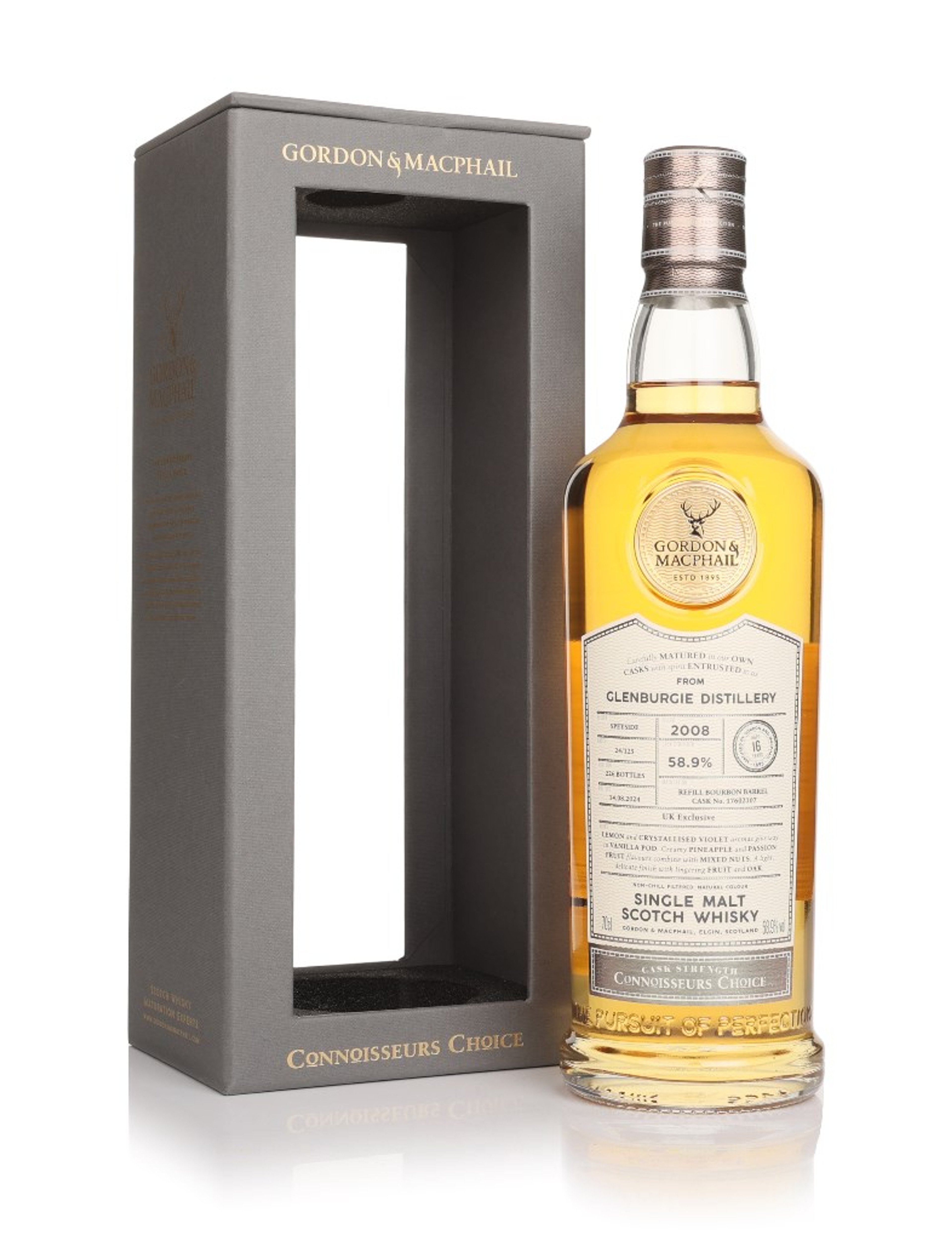 Glenburgie 16 Year Old 2008 (cask 17602107) - Connoisseurs Choice (Gordon & MacPhail) 70cl