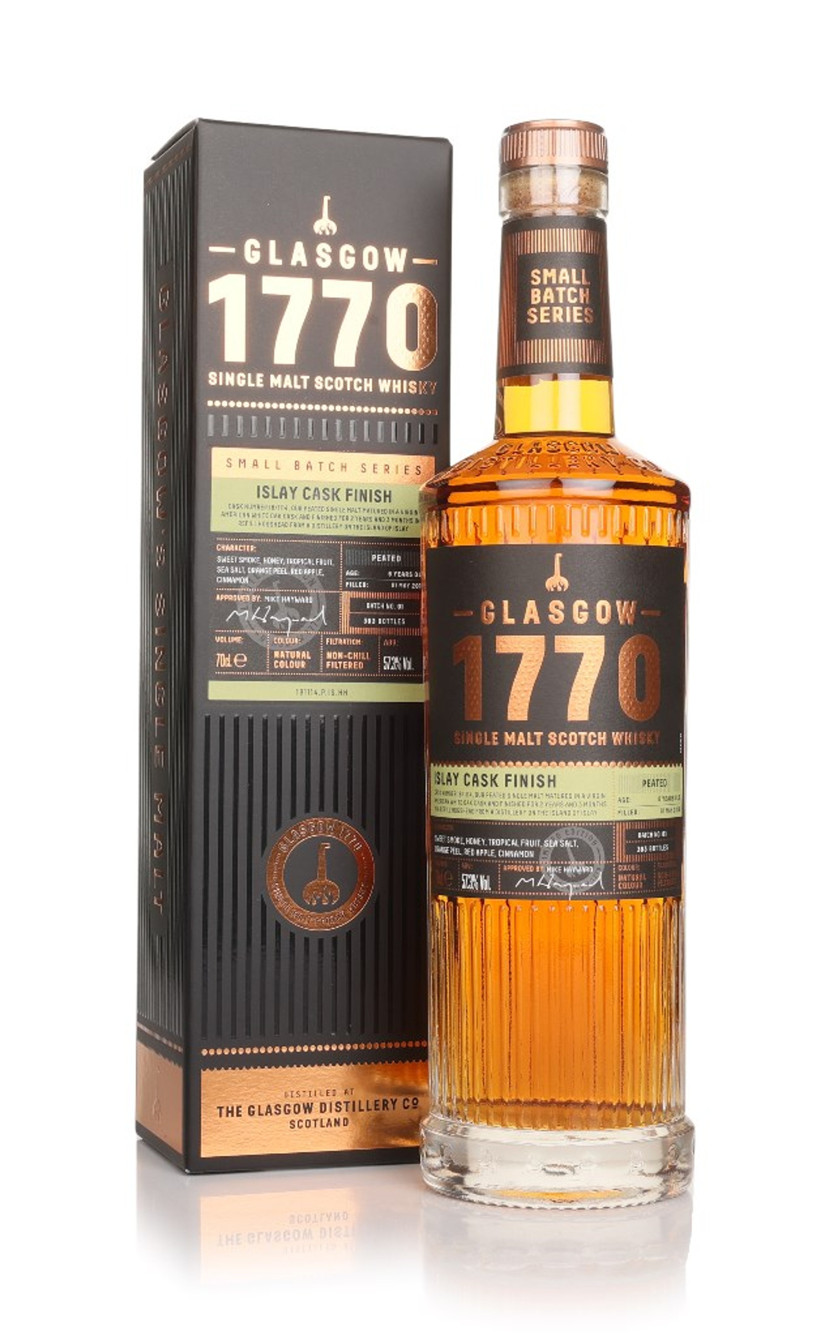 Glasgow 1770 Islay Cask Finish (Peated) 70cl