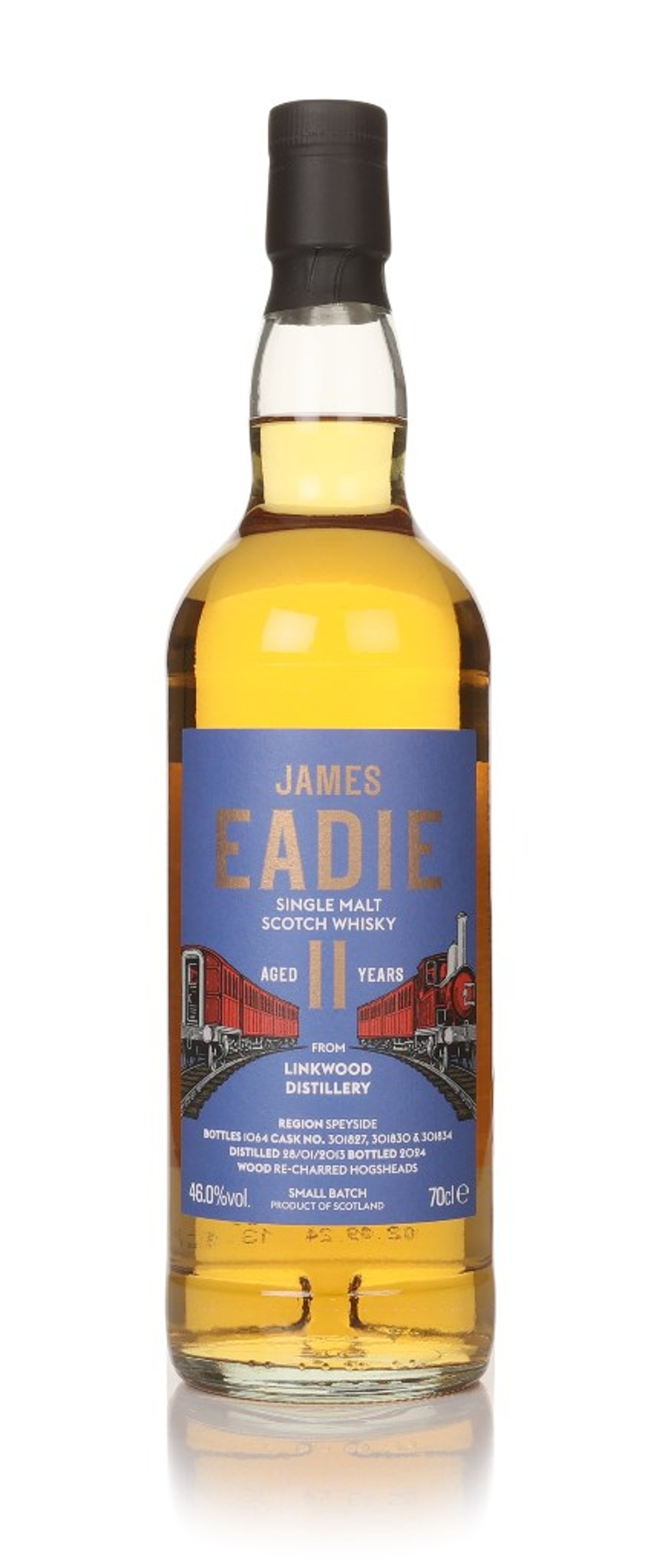 Linkwood 11 Year Old (cask 301827, 301830 & 301834) - Small Batch (James Eadie) 70cl