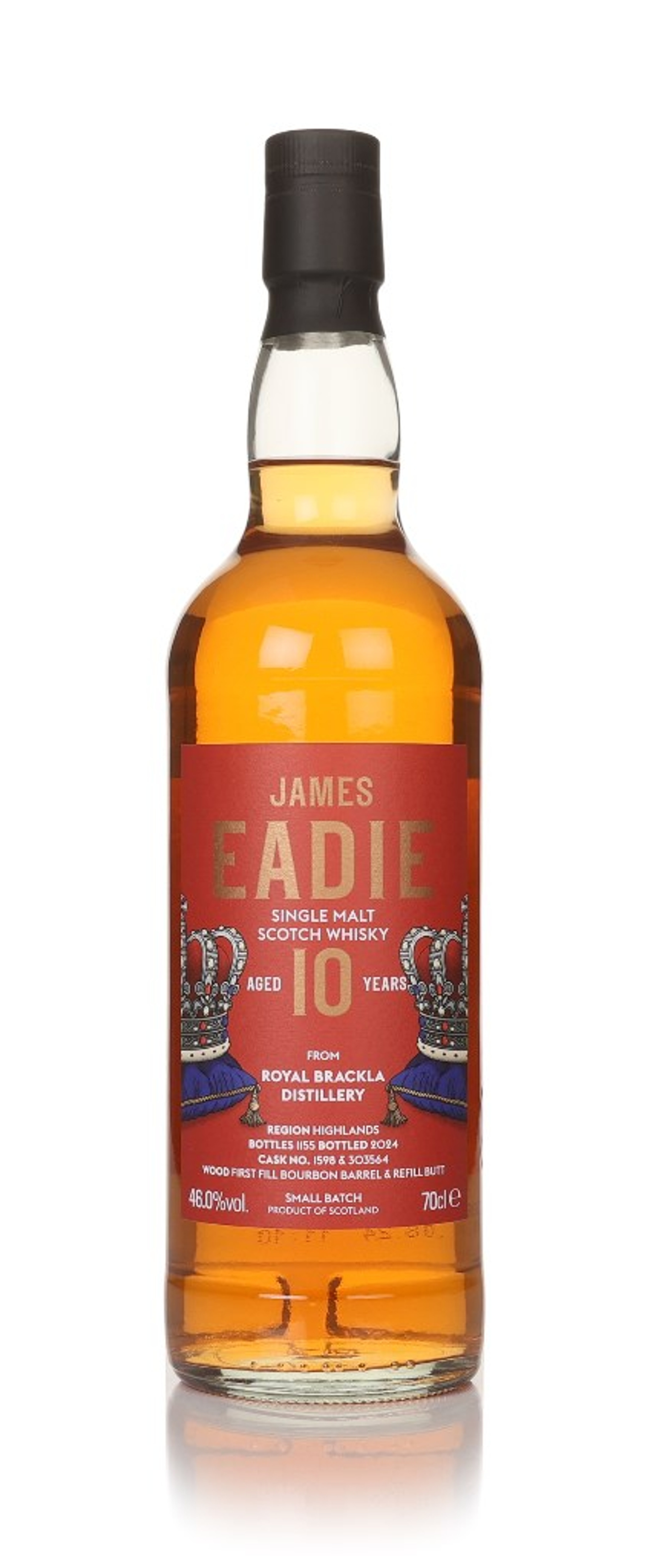 Royal Brackla 10 Year Old (bottled 2024) (cask 1598 & 303564) - Small Batch (James Eadie) 70cl