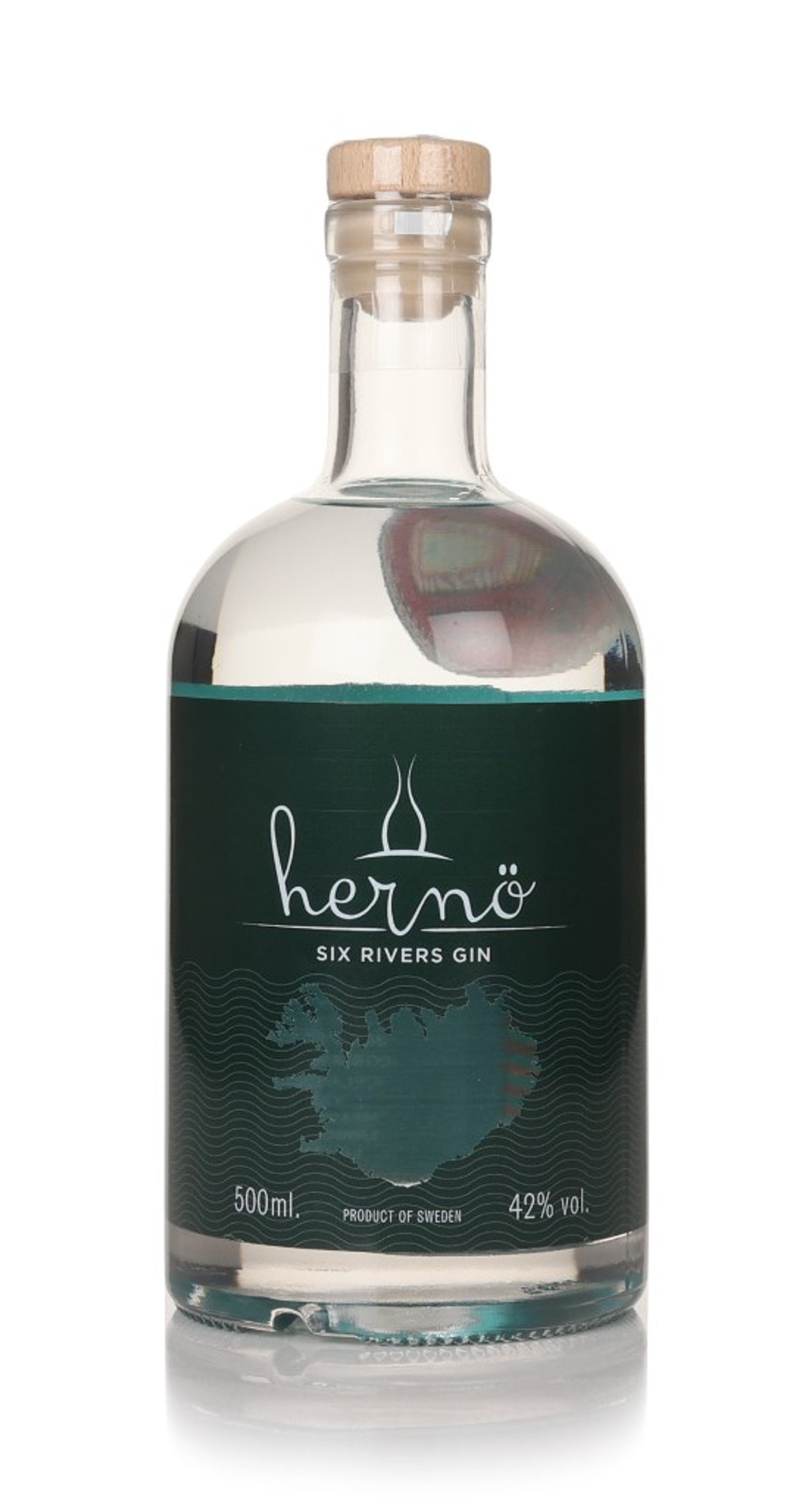 Hernö Six Rivers Gin 50cl