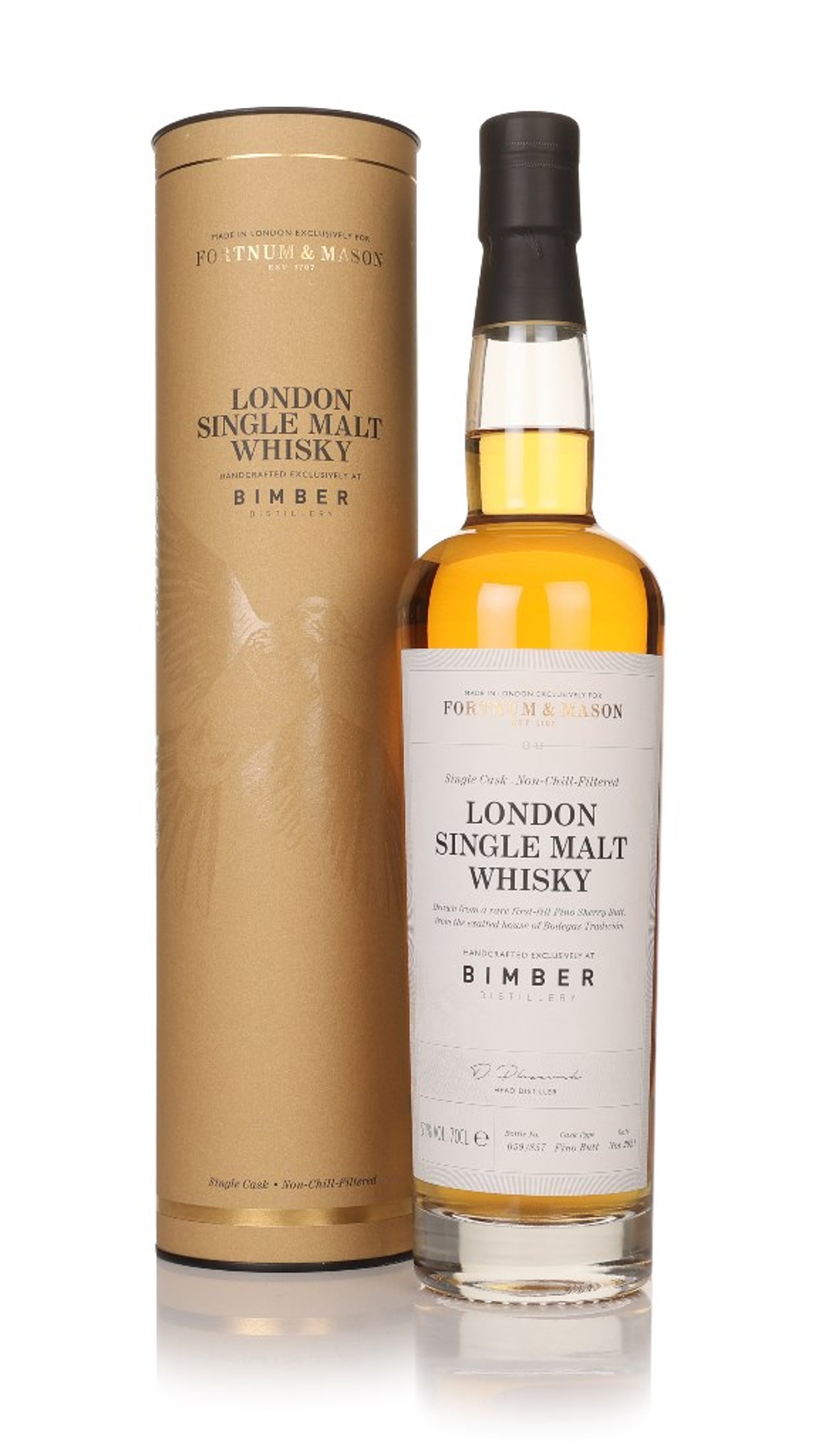 Bimber Single Fino Sherry Cask - Fortnum & Mason 70cl