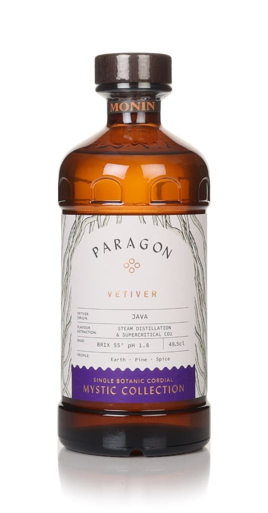 Monin Paragon Vetiver Cordial 49cl