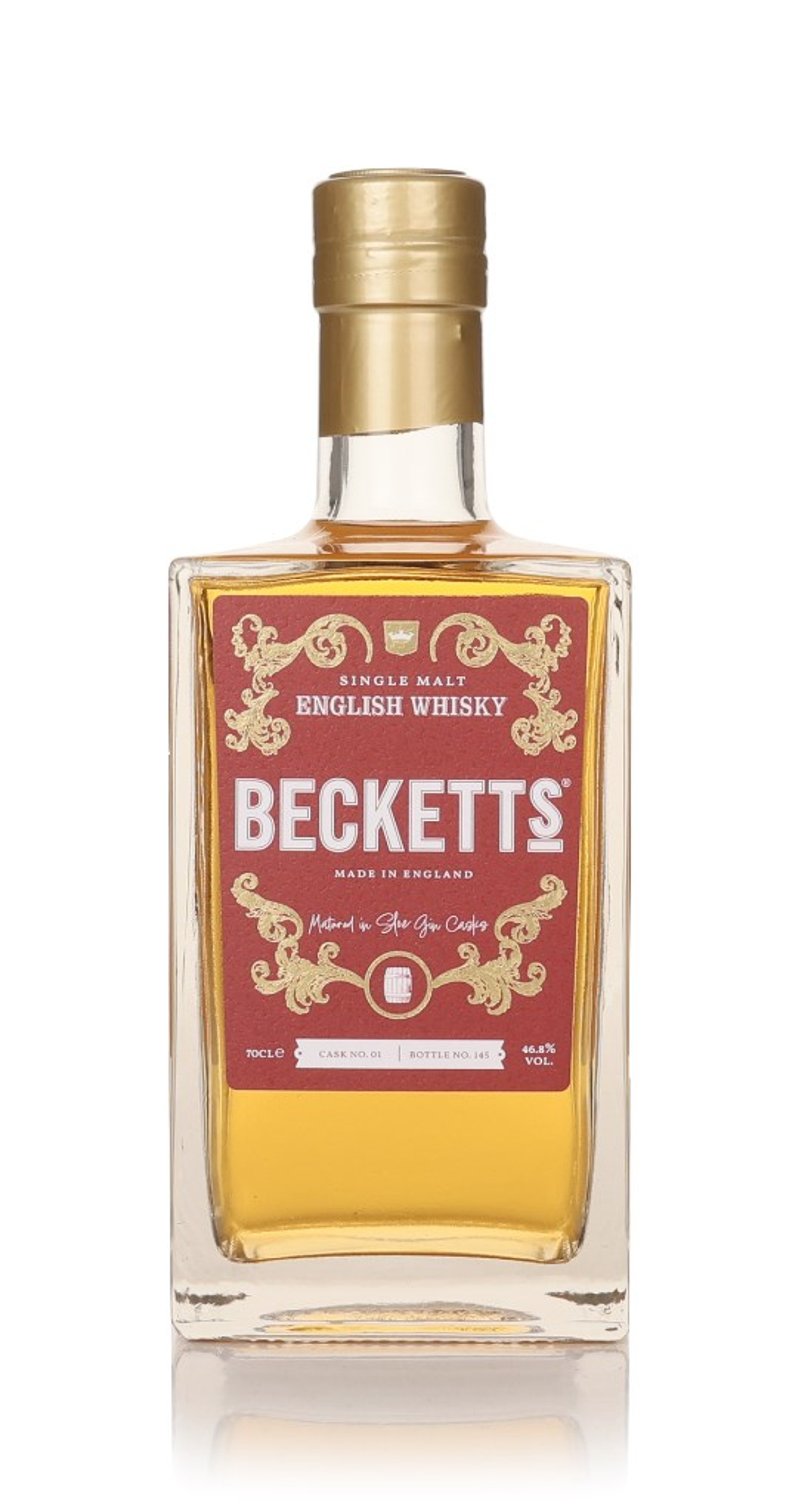 Beckett's Single Malt English Whisky 70cl