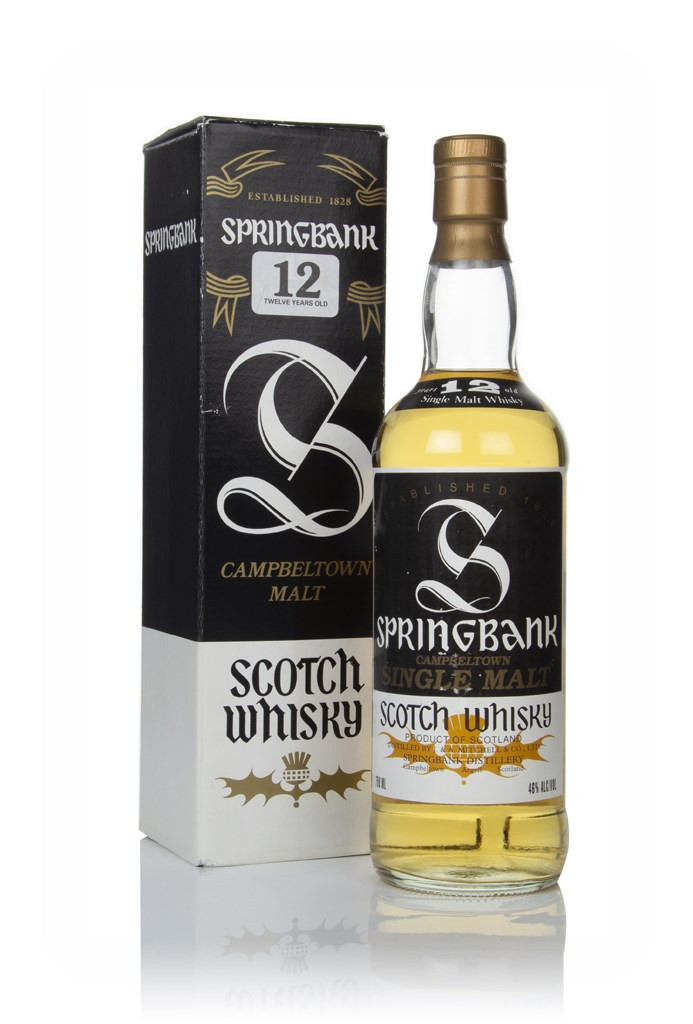 Springbank 12 Year Old - 1980s 75cl