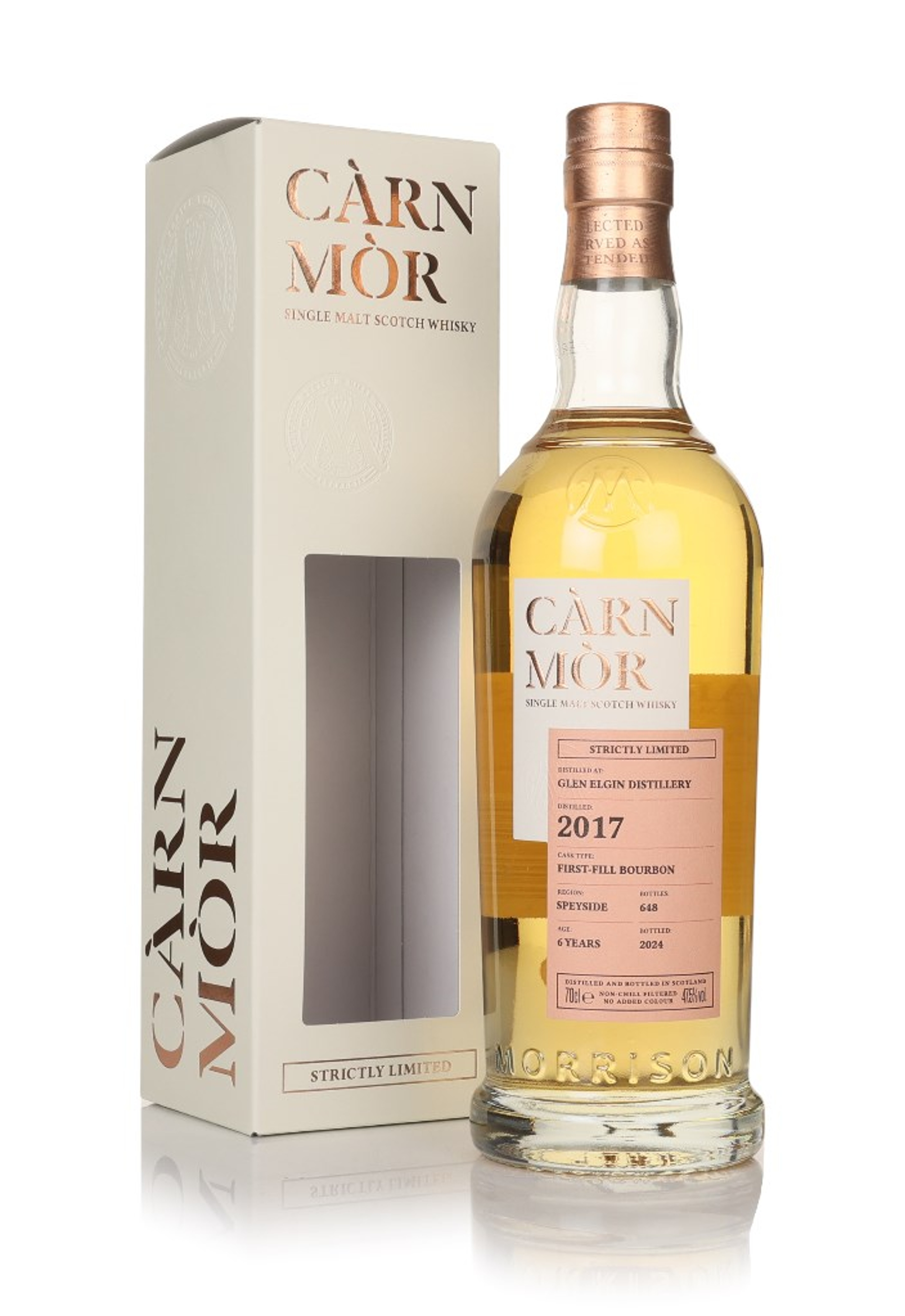 Glen Elgin 6 Year Old 2017 - Strictly Limited (Càrn Mòr) 70cl