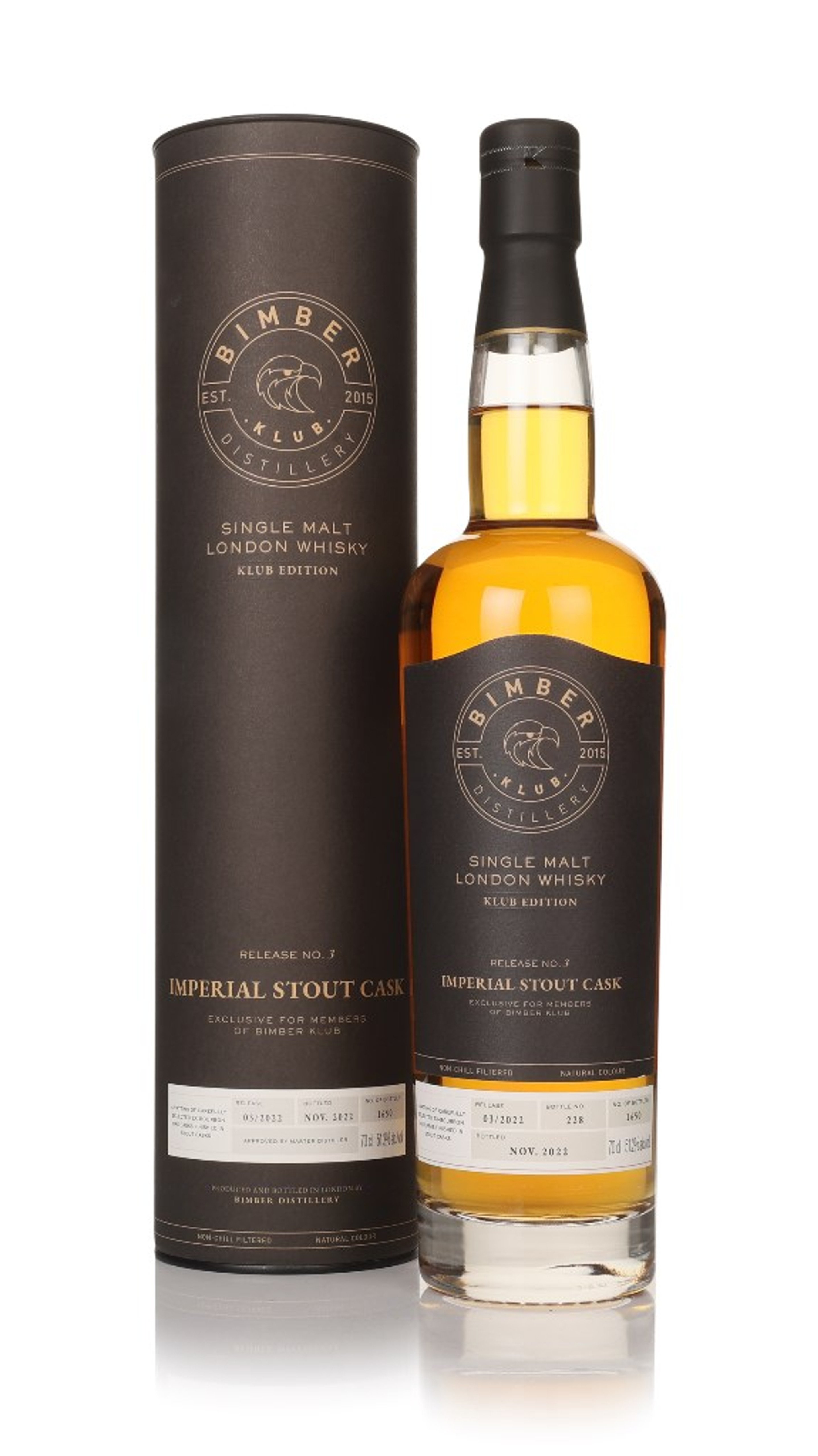 Bimber Klub Edition Release No.3 - Imperial Stout Cask 70cl