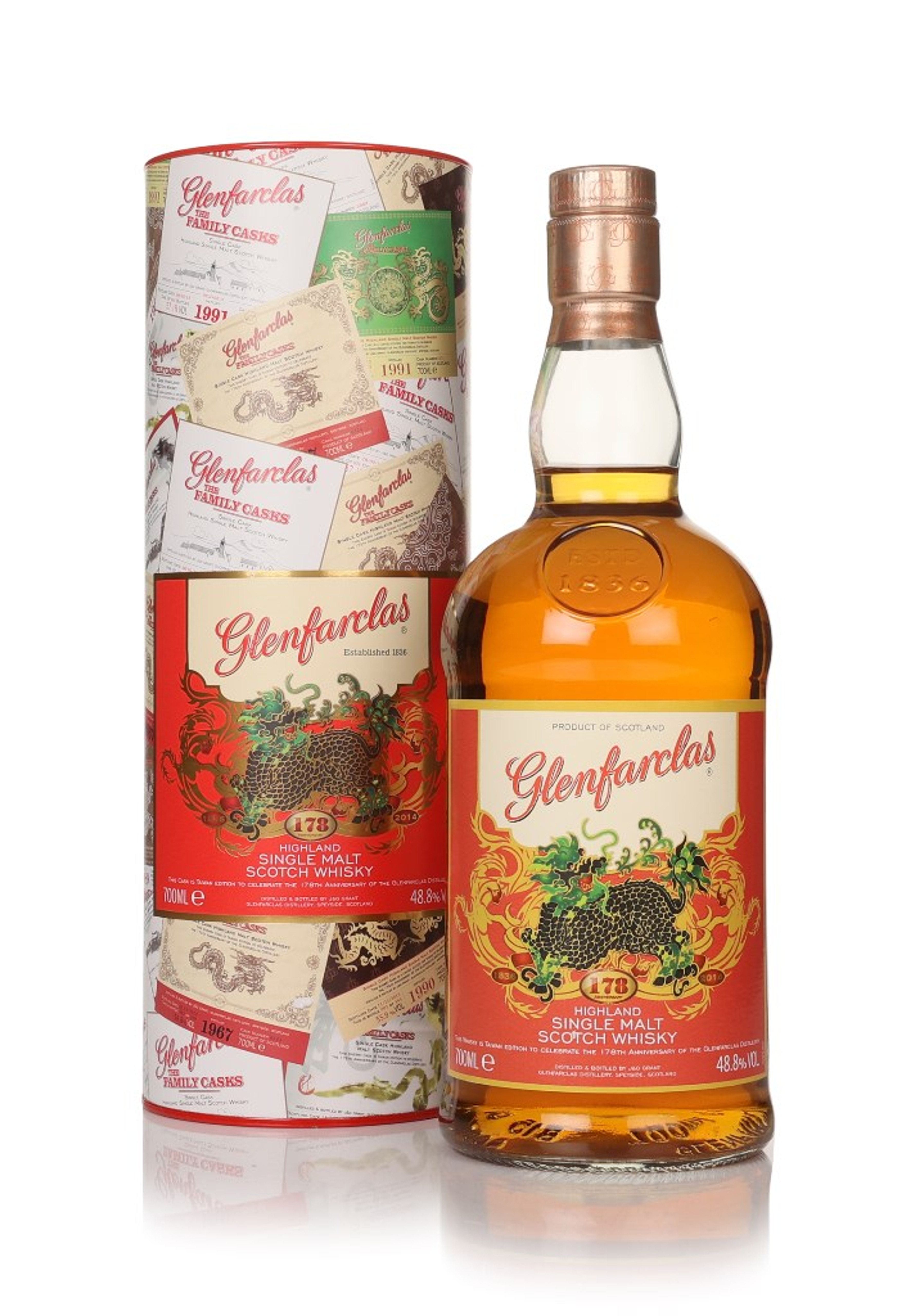 Glenfarclas 178th Anniversary - Taiwan Edition 70cl