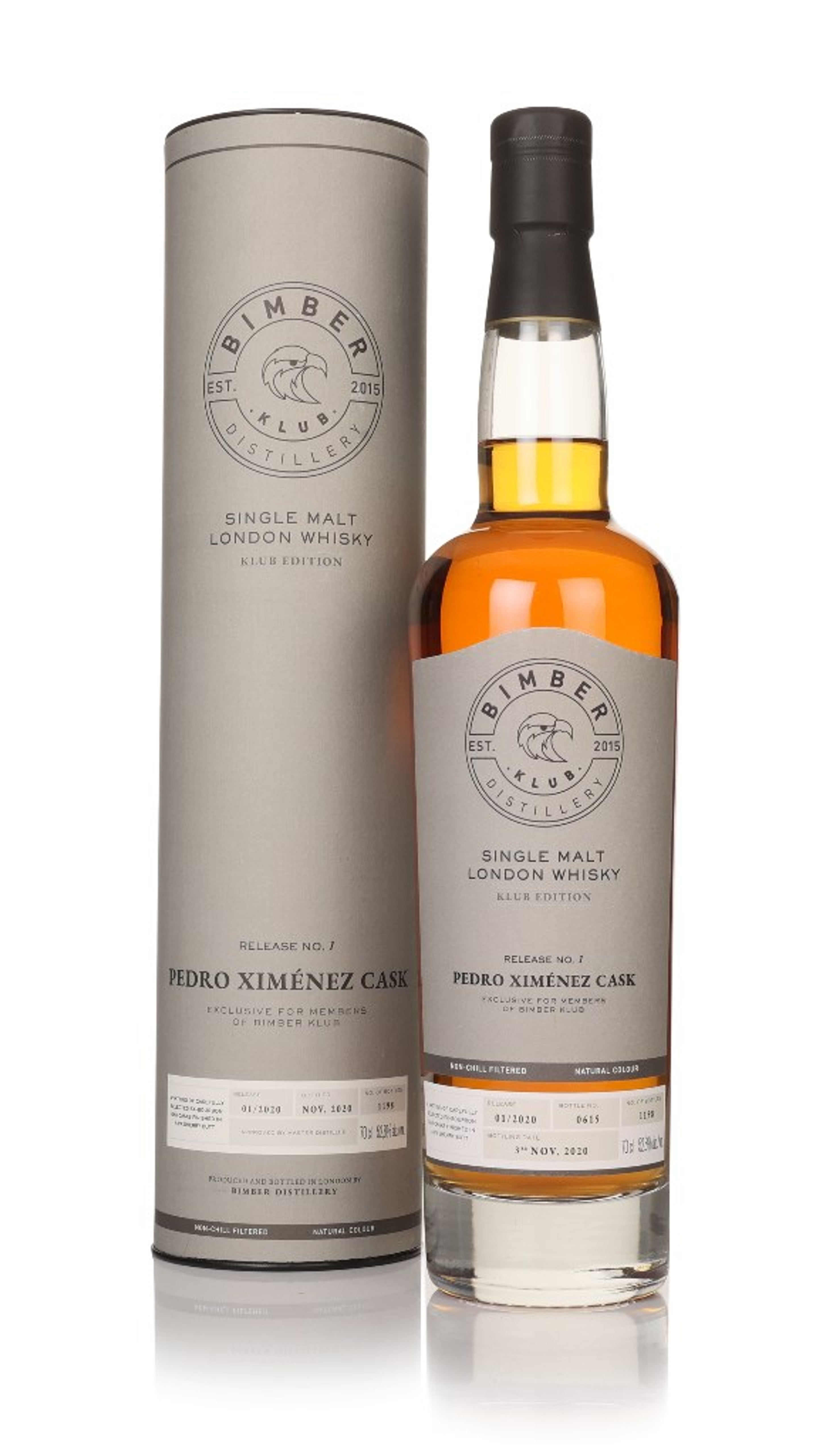 Bimber Klub Edition Release No.1 - Pedro Ximénez Cask 70cl