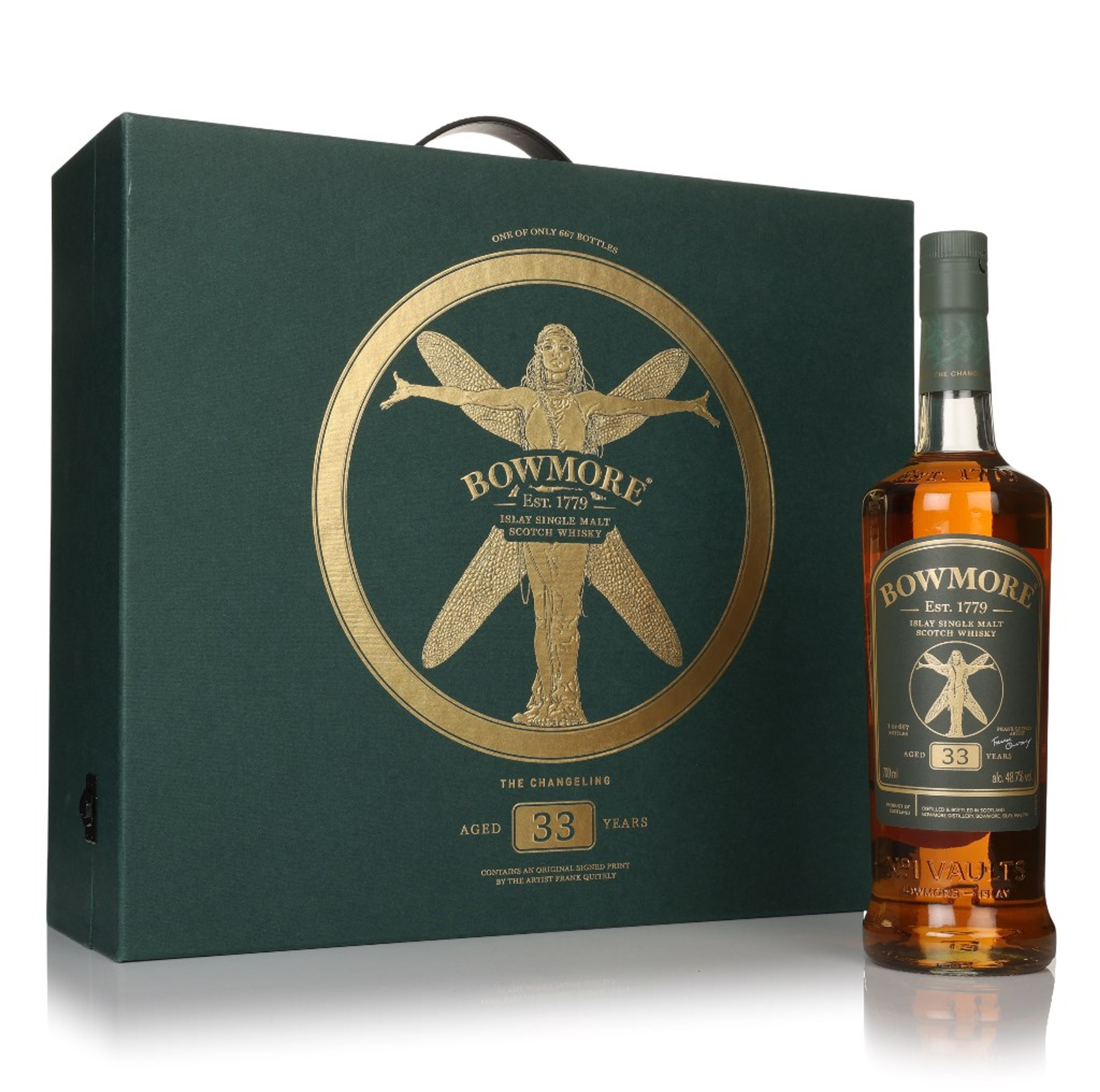 Bowmore 33 Year Old - The Changeling x Frank Quitely 70cl