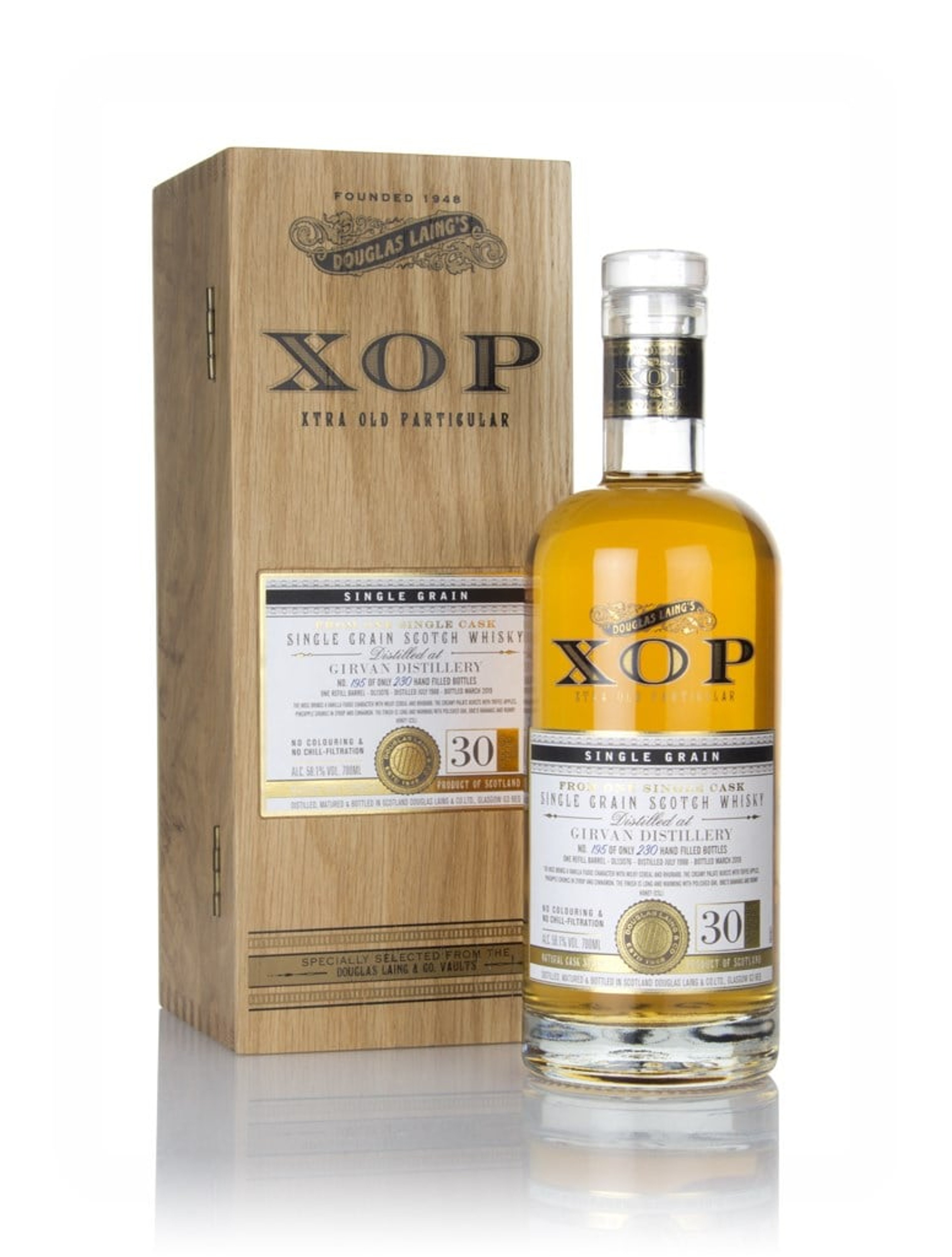 Girvan 30 Year Old 1988 (cask 13076) - Xtra Old Particular (Douglas Laing) 70cl