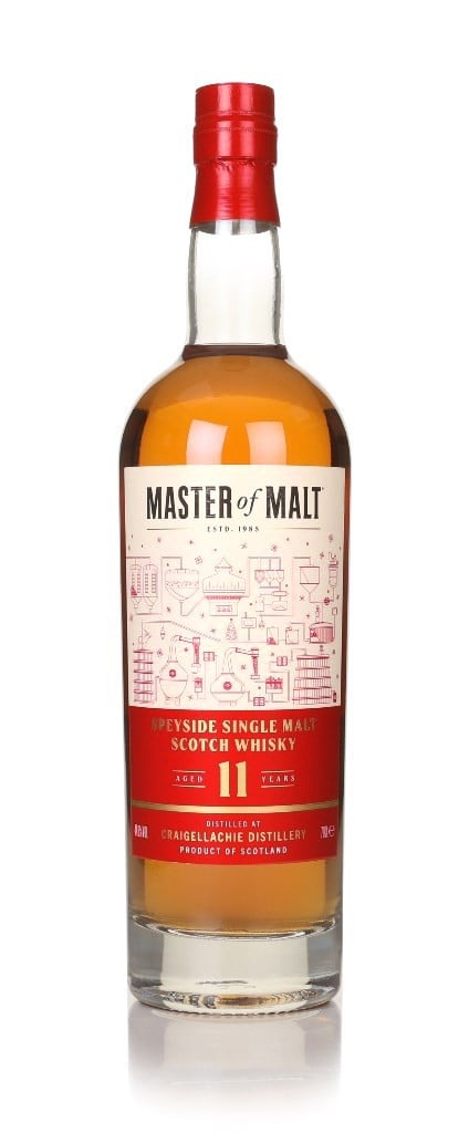 Craigellachie 11 Year Old - Christmas (Master of Malt) 70cl
