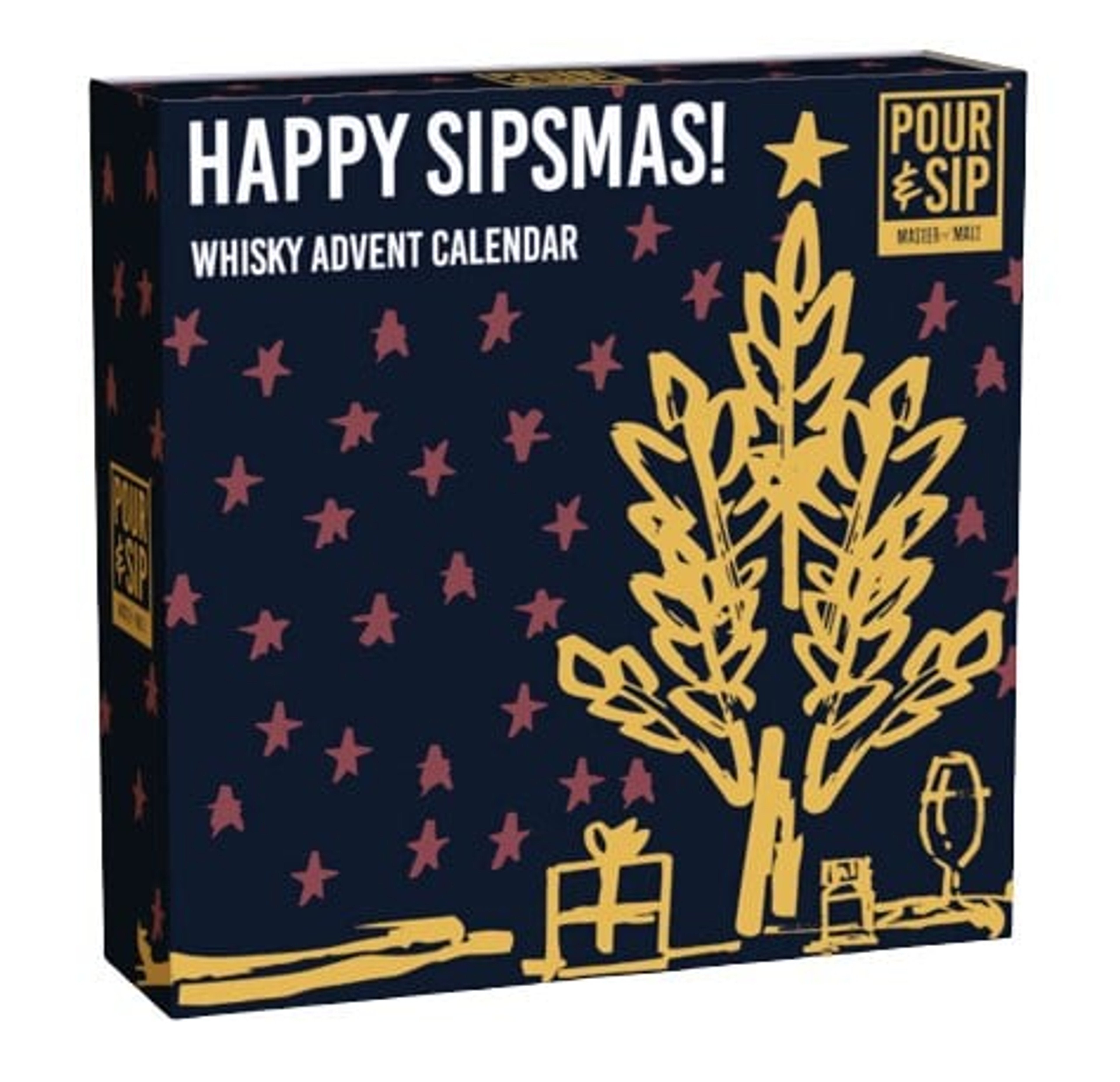 Pour & Sip Whisky Advent Calendar 2024 72cl