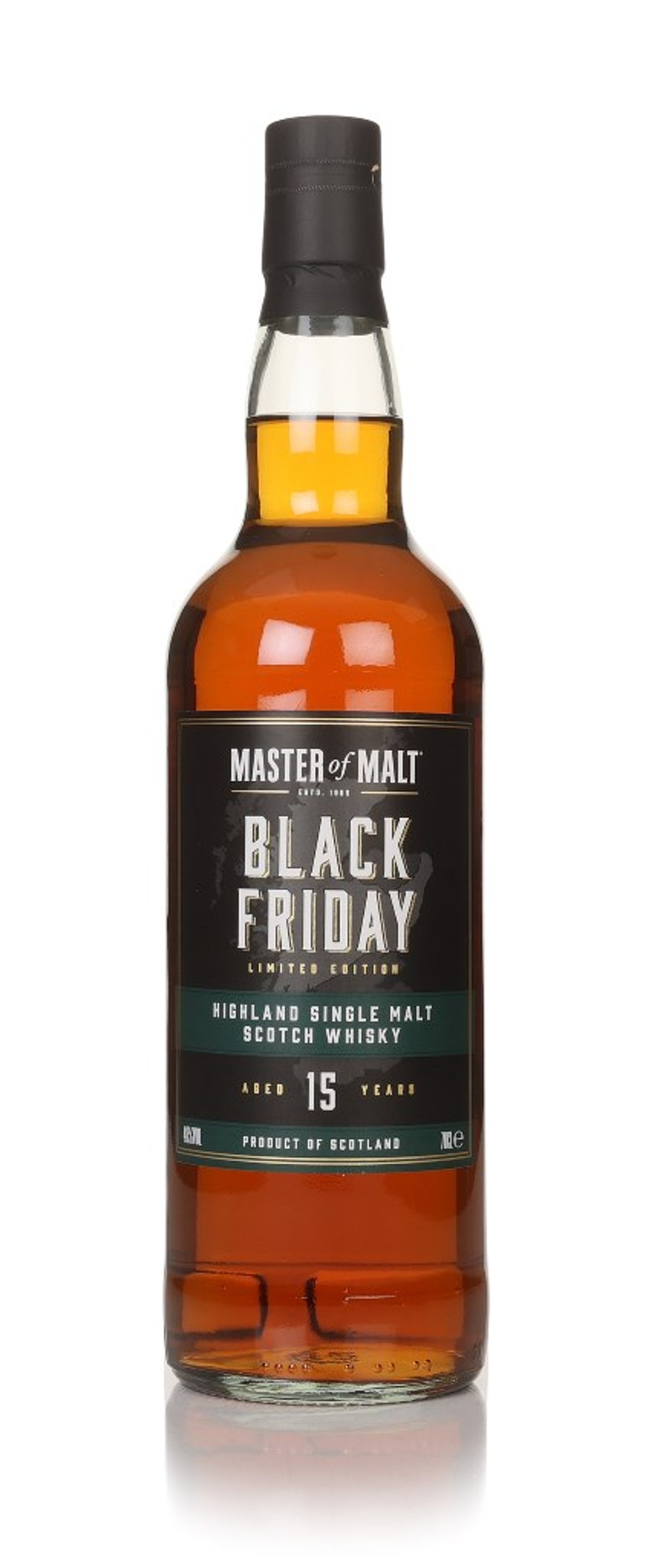 Secret Highland 15 Year Old - Black Friday (Master of Malt) 70cl
