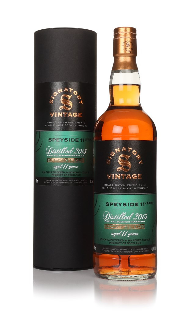 Speyside (TAM) 11 Year Old 2013 - Small Batch Edition #13 (Signatory) 70cl
