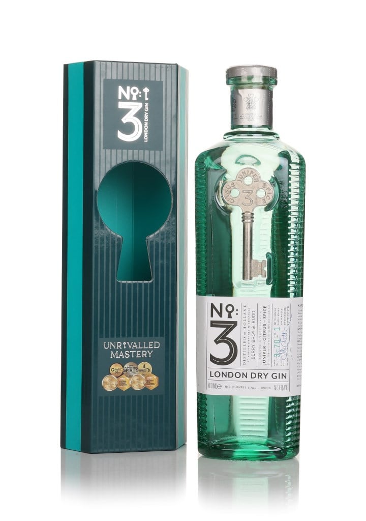 No.3 Gin with Gift Box 70cl