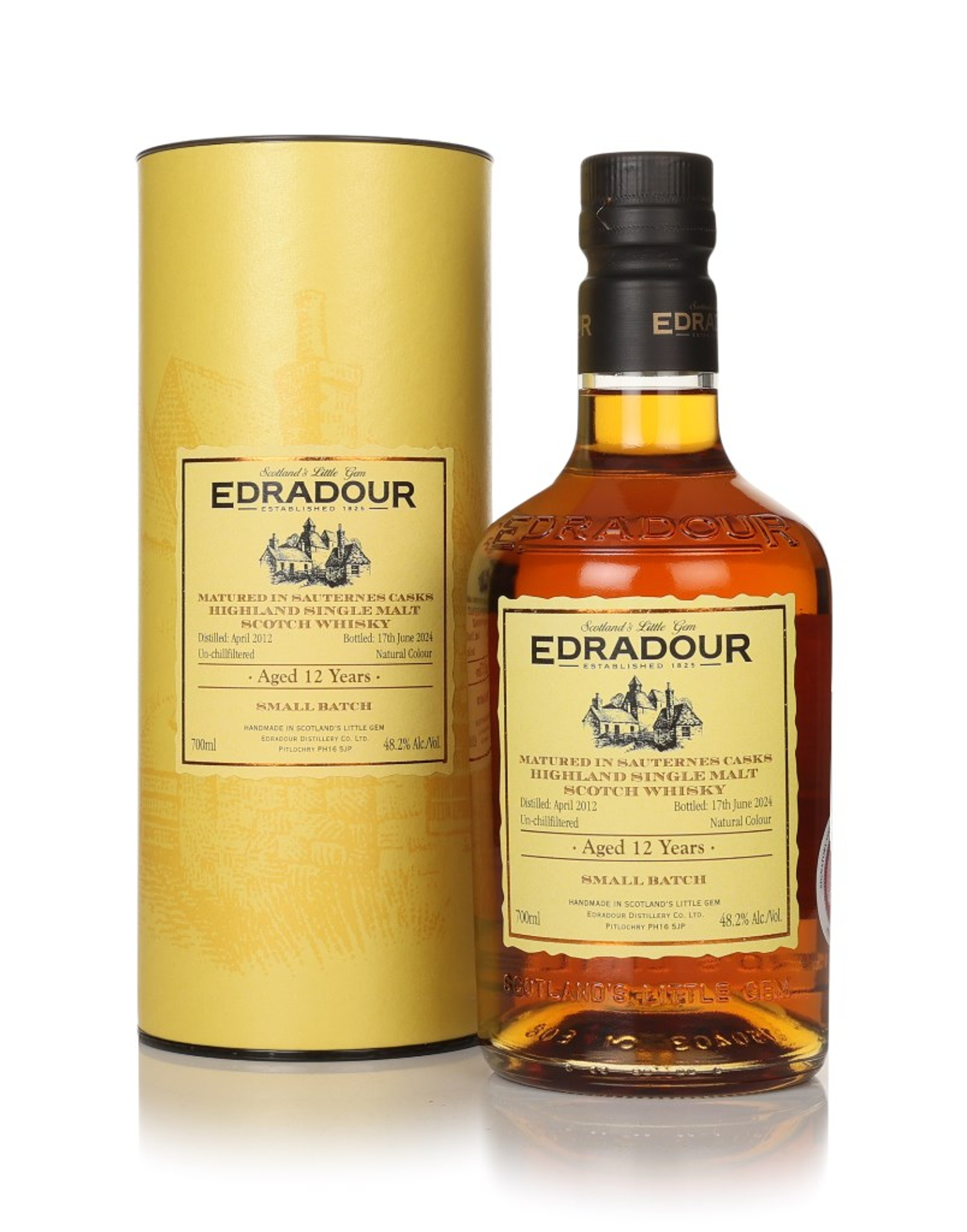 Edradour 12 Year Old 2012 Sauternes Small Batch 70cl