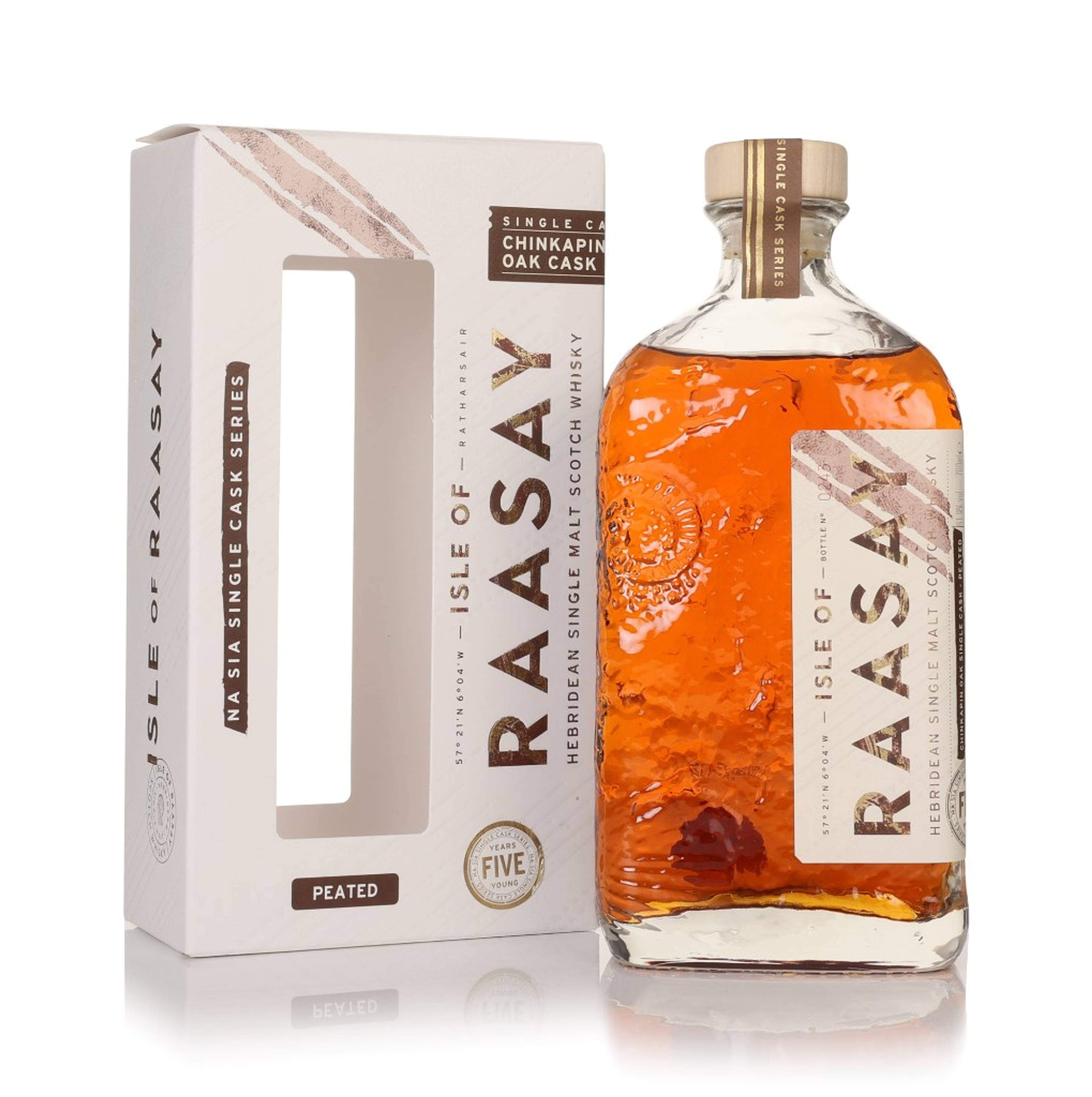 Isle of Raasay 5 Year Old Na Sia Single Cask Series - Peated Chinkapin Oak 70cl