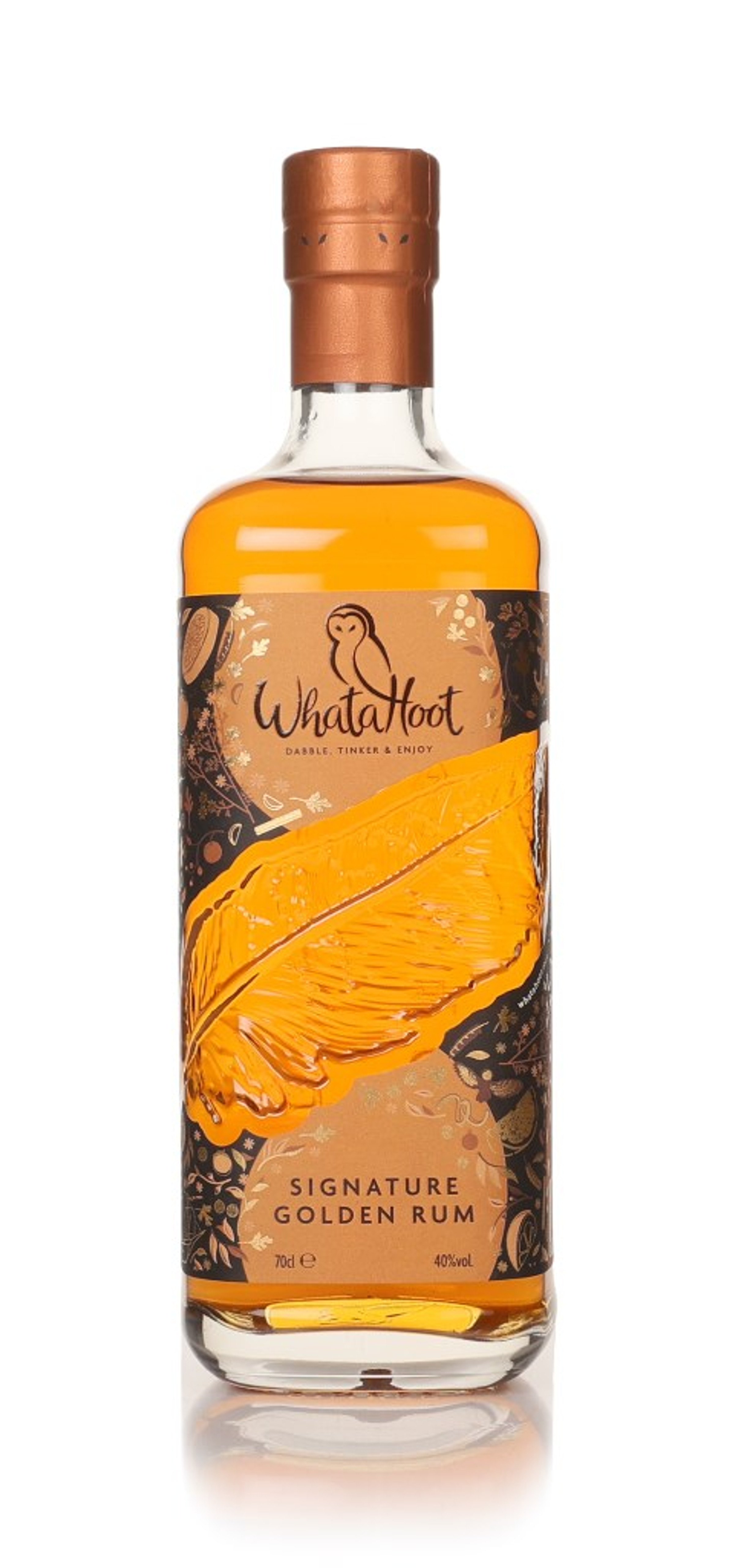 WhataHoot Signature Golden Rum 70cl