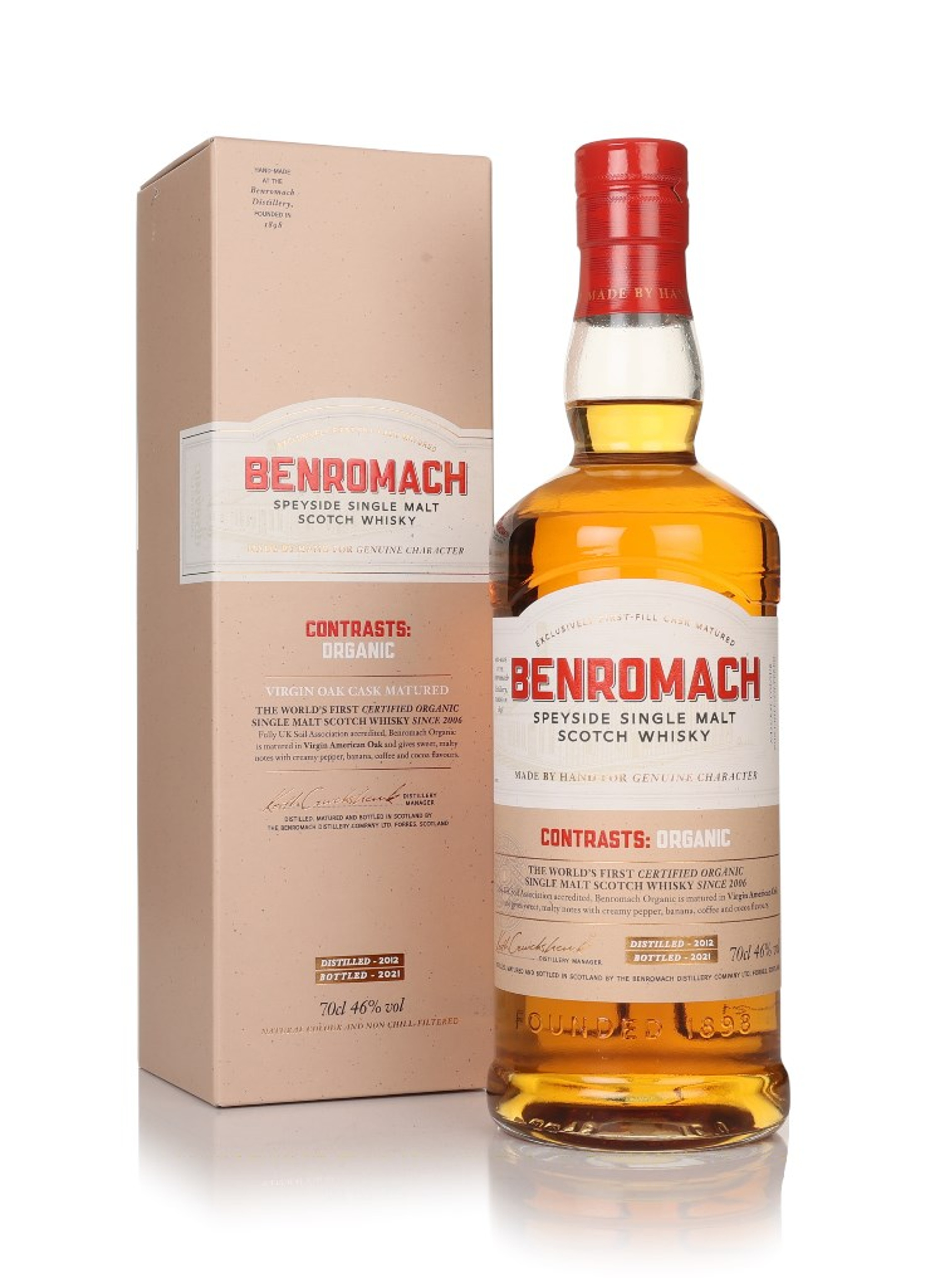 Benromach Contrasts Organic 2012 70cl