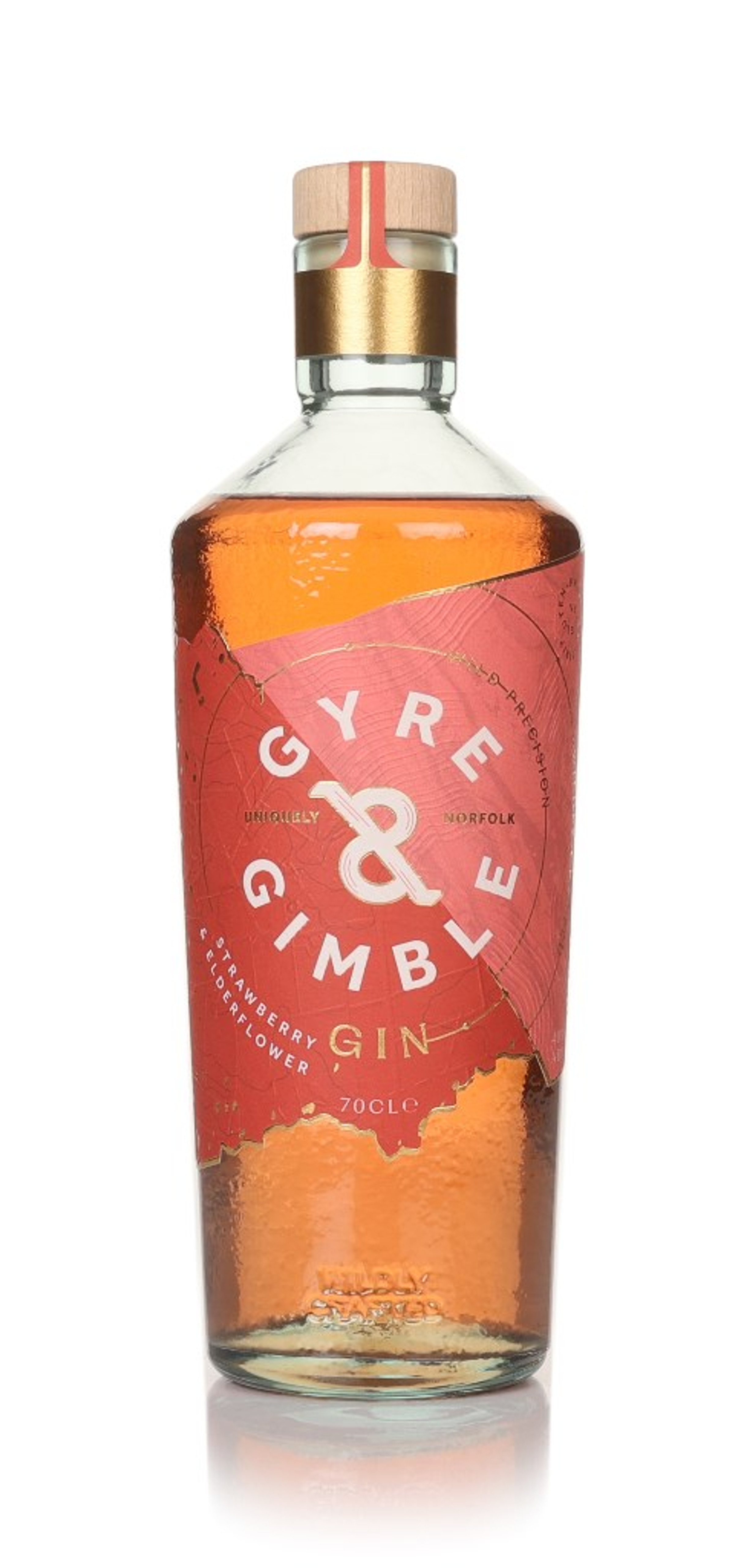Gyre & Gimble Strawberry & Elderflower Gin 70cl