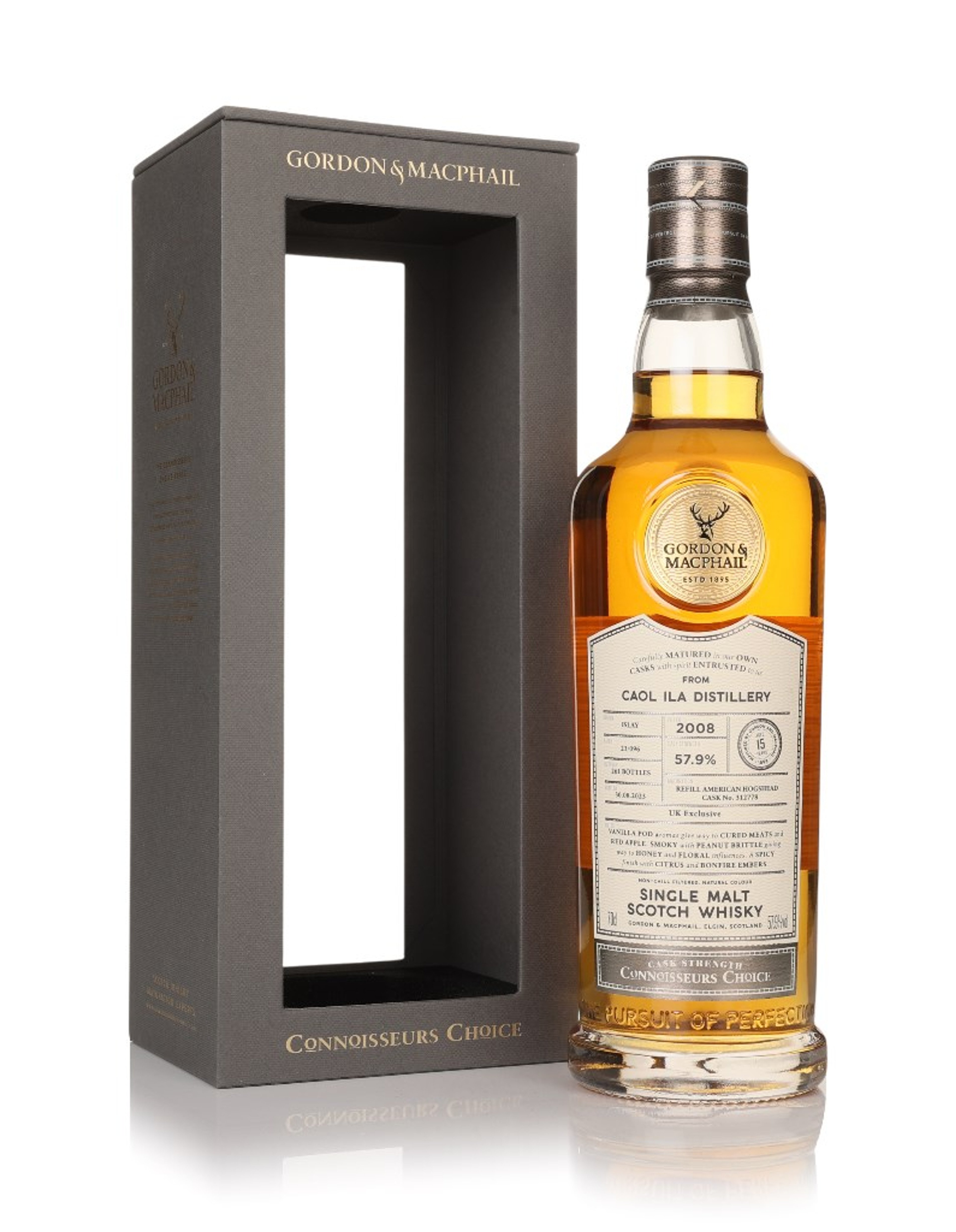 Caol Ila 15 Year Old 2008 (cask 312778) - Connoisseurs Choice (Gordon & MacPhail) 70cl