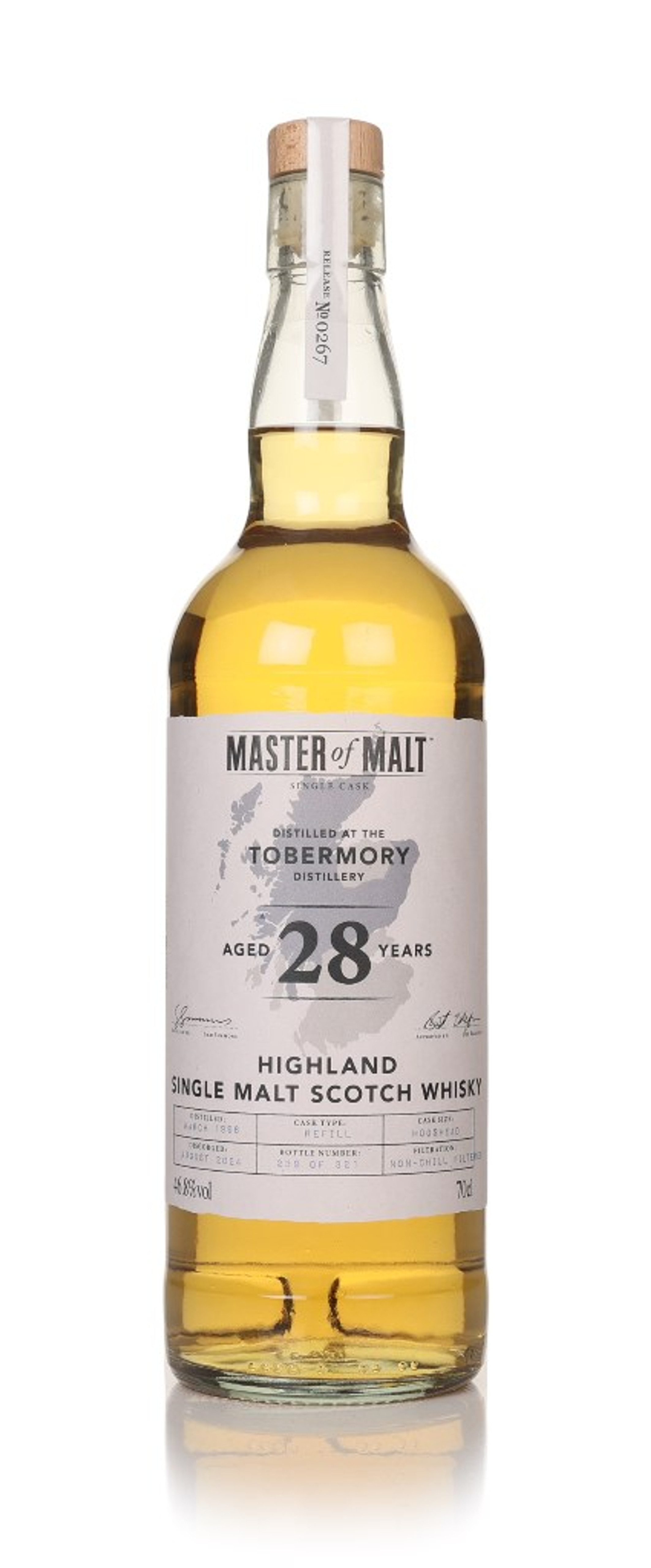 Tobermory 28 Year Old 1996 Single Cask (Master of Malt) 70cl