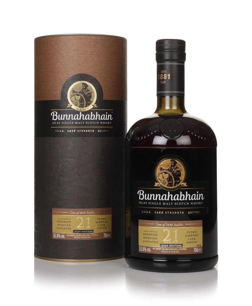 Bunnahabhain 21 Year Old Cask Strength - 2024 Edition 70cl
